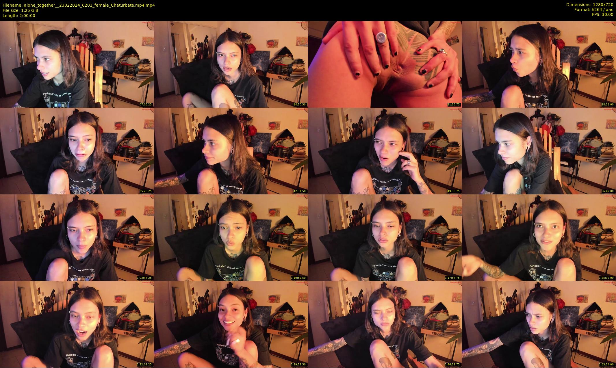 alone_together_ — 120 minute Chaturbate female cam show recording, 720p, Feb 23, 2024
