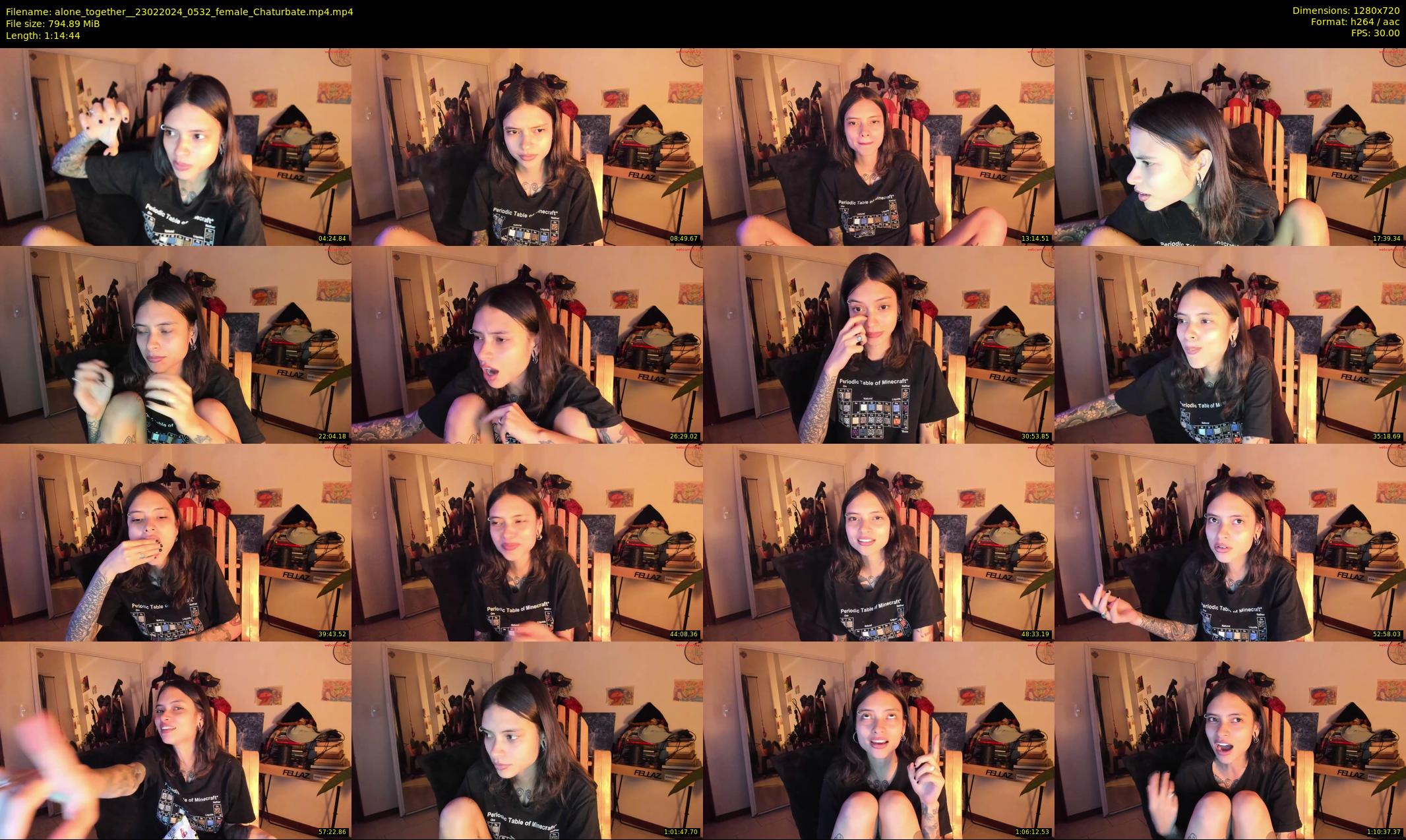alone_together_ — 75 minute Chaturbate female cam show recording, 720p, Feb 23, 2024