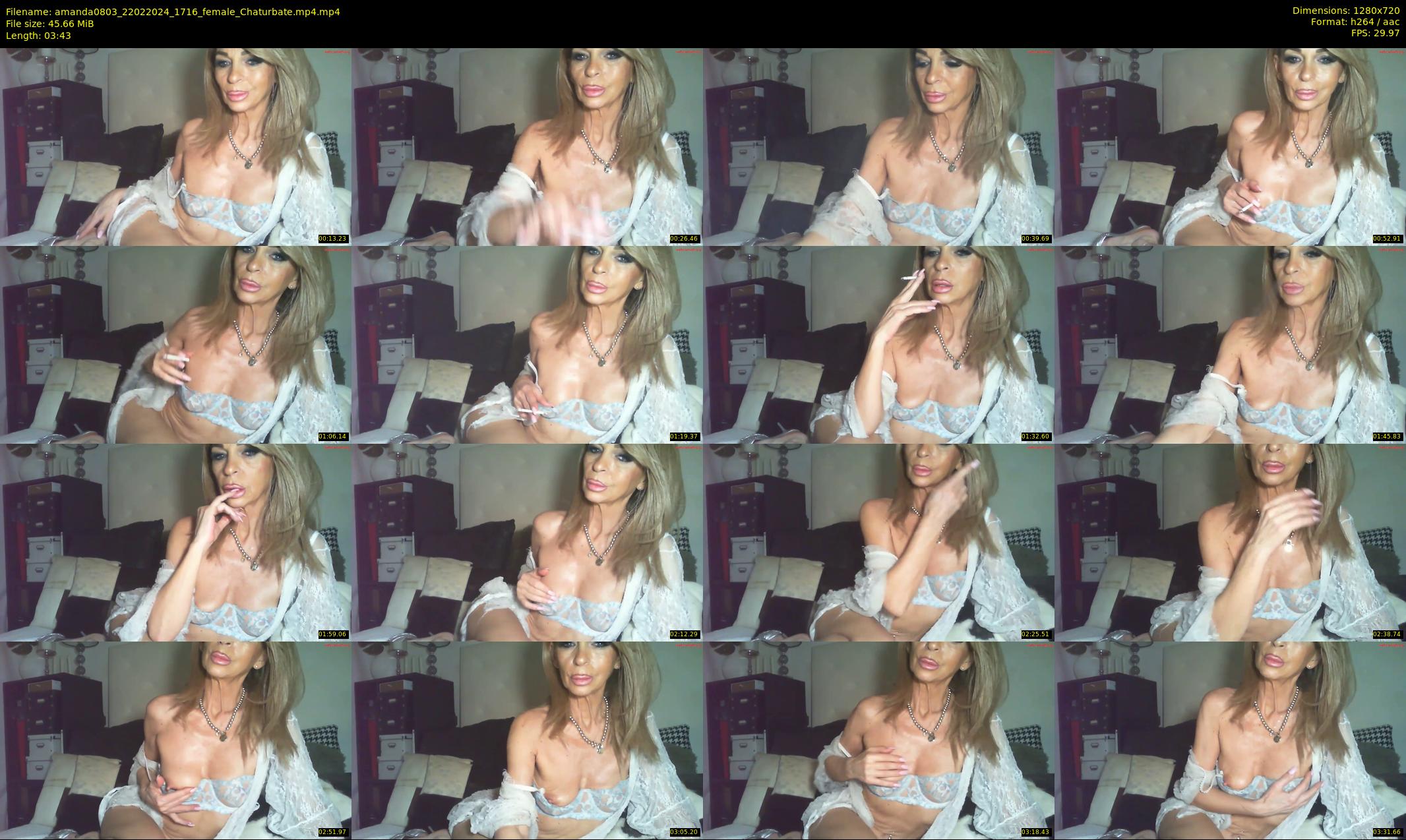 amanda0803 — 4 minute Chaturbate female cam show recording, 720p, Feb 22, 2024