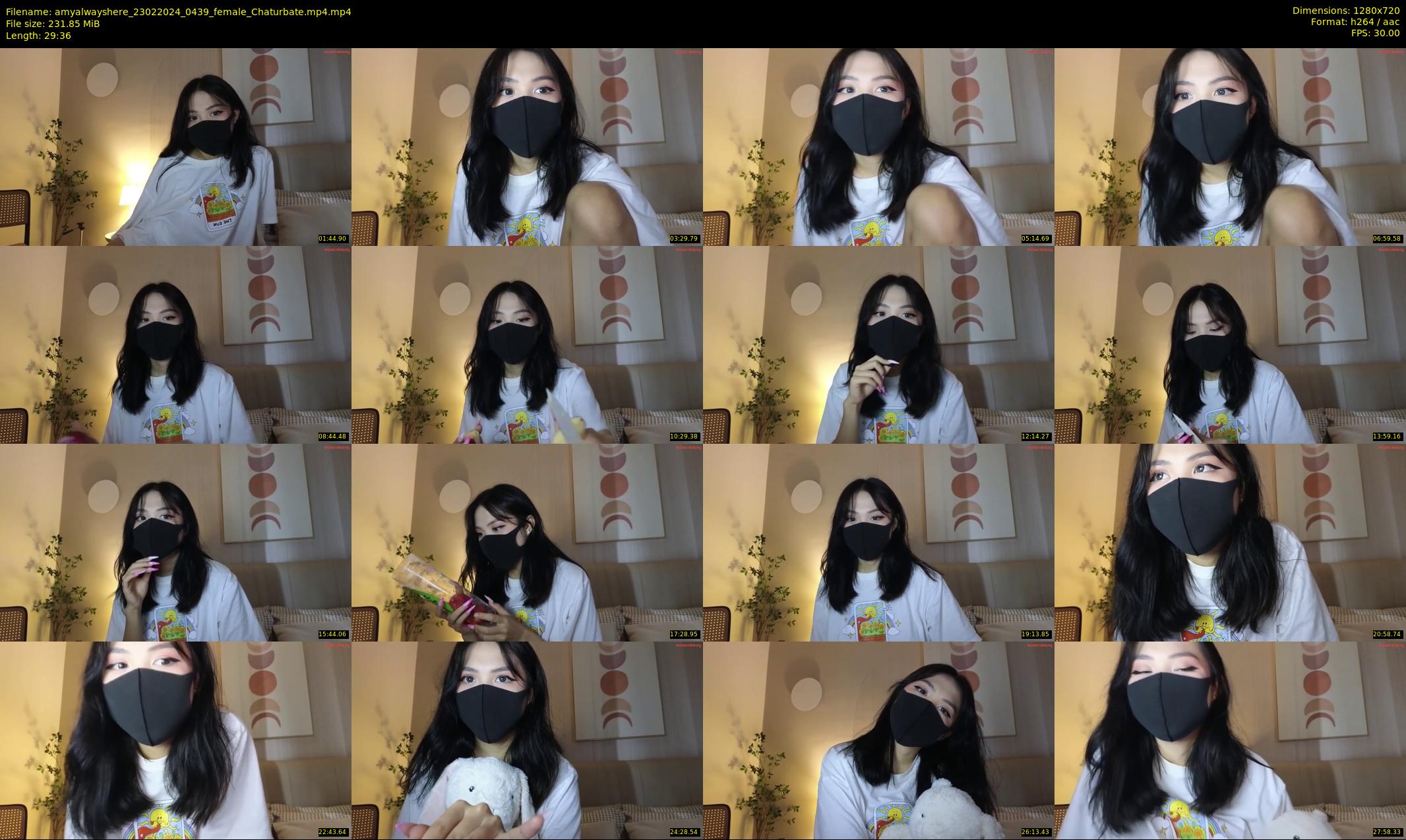 amyalwayshere — 30 minute Chaturbate female cam show recording, 720p, Feb 23, 2024
