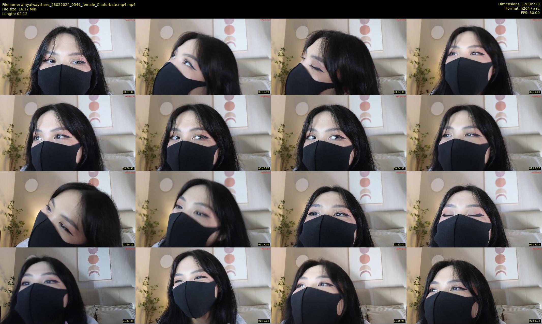 amyalwayshere — 3 minute Chaturbate female cam show recording, 720p, Feb 23, 2024