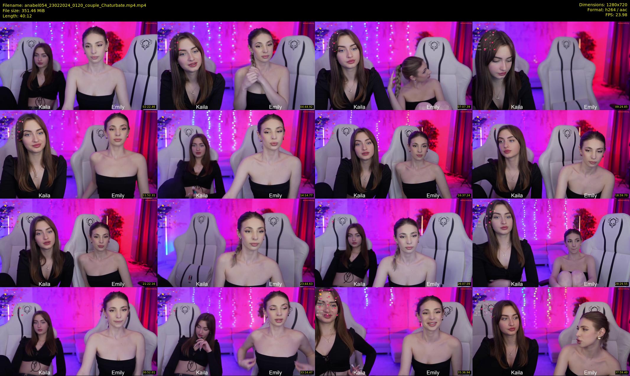 anabel054 — 41 minute Chaturbate female cam show recording, 720p, Feb 23, 2024