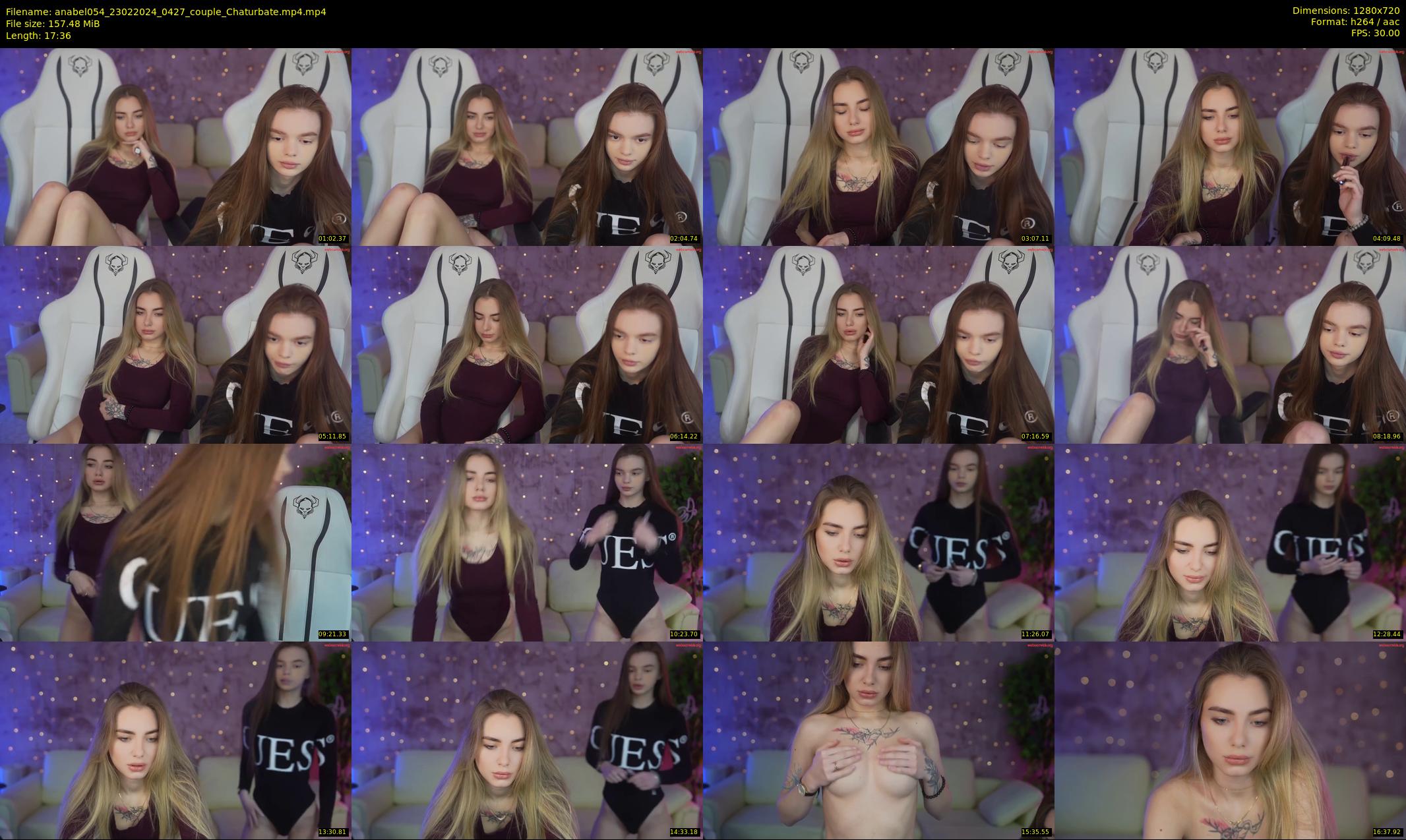anabel054 — 18 minute Chaturbate female cam show recording, 720p, Feb 23, 2024