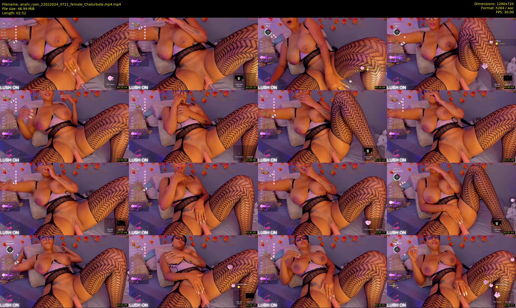 anahi_ryan — 3 minute Chaturbate female cam show recording, 720p, Feb 22, 2024