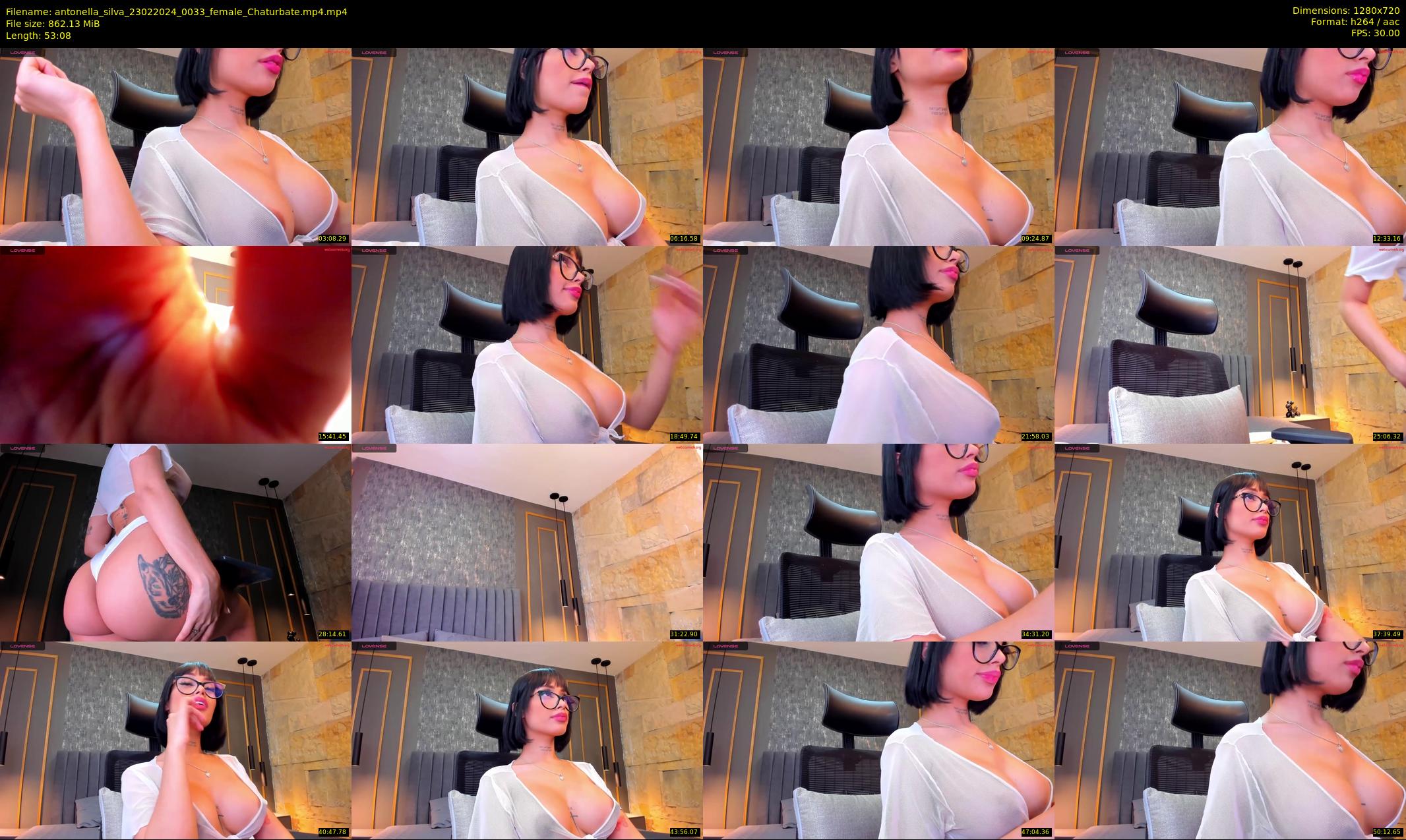antonella_silva — 54 minute Chaturbate female cam show recording, 720p, Feb 23, 2024