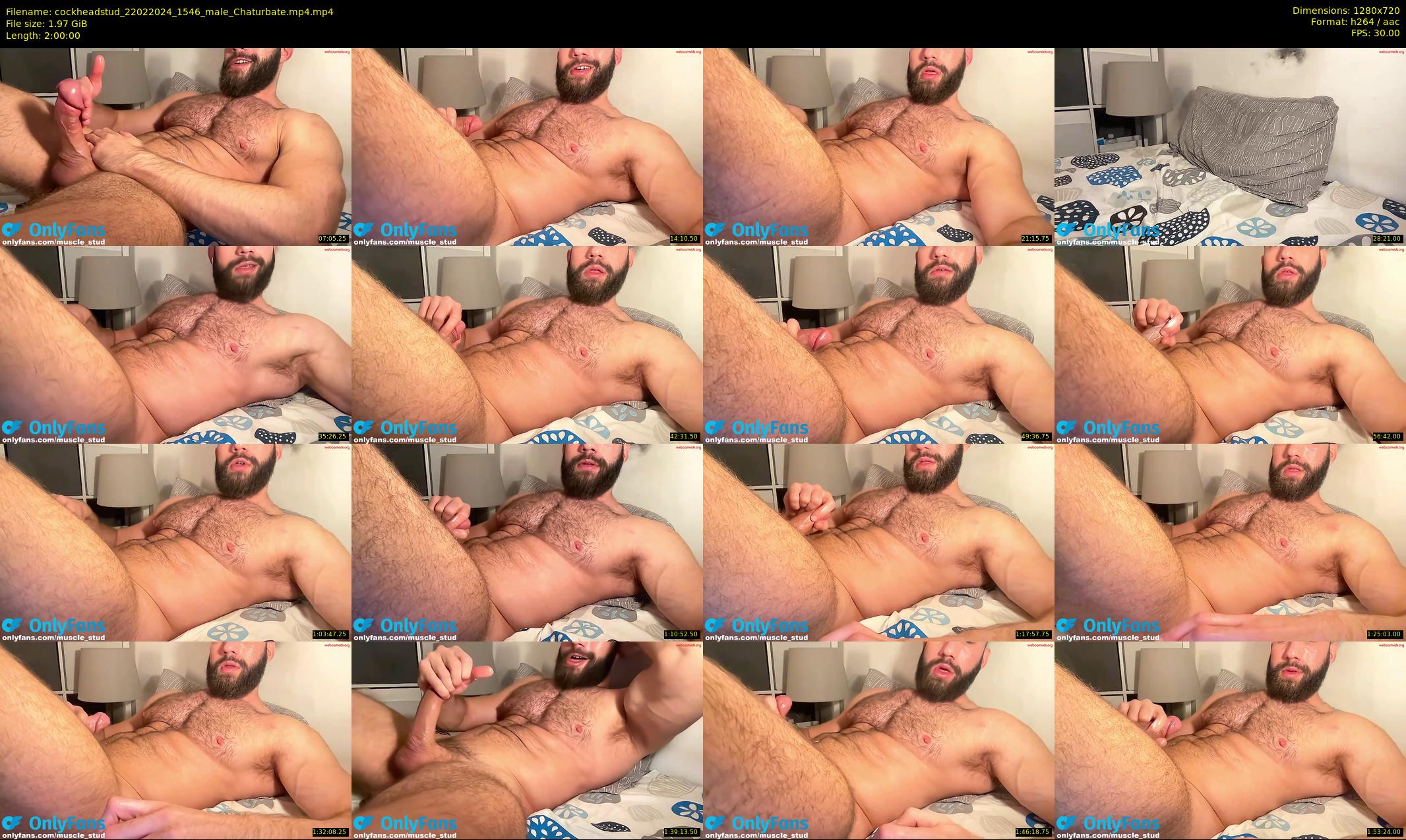cockheadstud — 120 minute Chaturbate male cam show recording, 720p, Feb 22, 2024