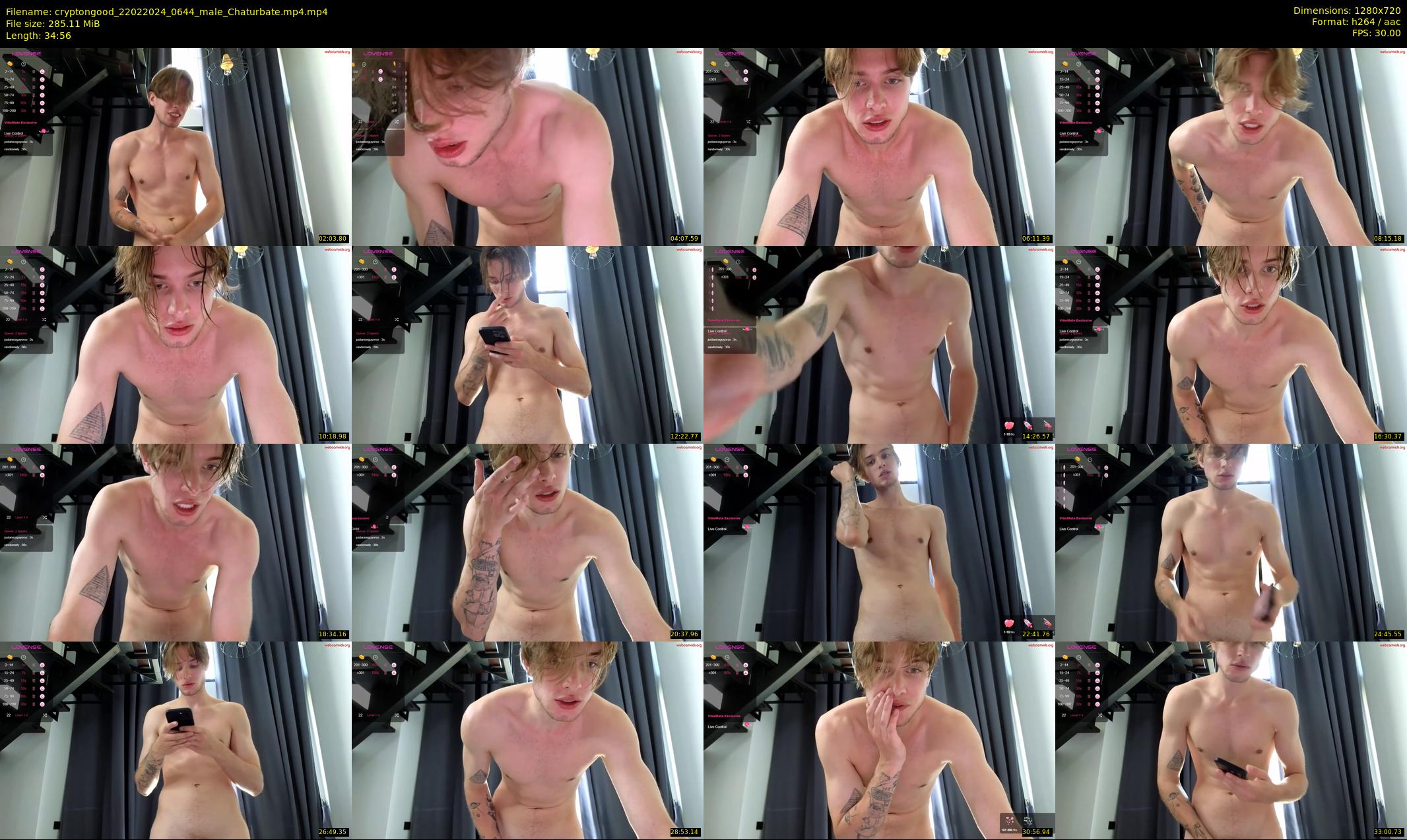 cryptongood — 35 minute Chaturbate male cam show recording, 720p, Feb 22, 2024