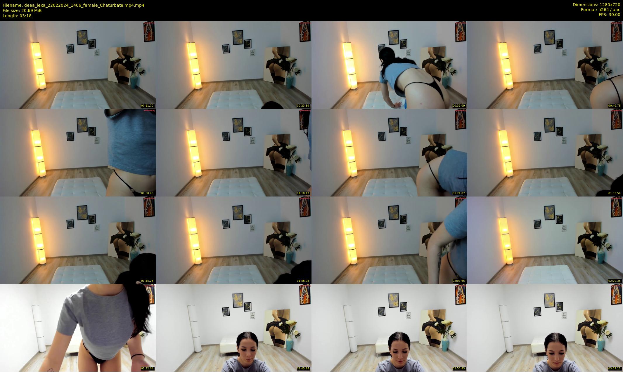 deea_lexa — 4 minute Chaturbate female cam show recording, 720p, Feb 22, 2024