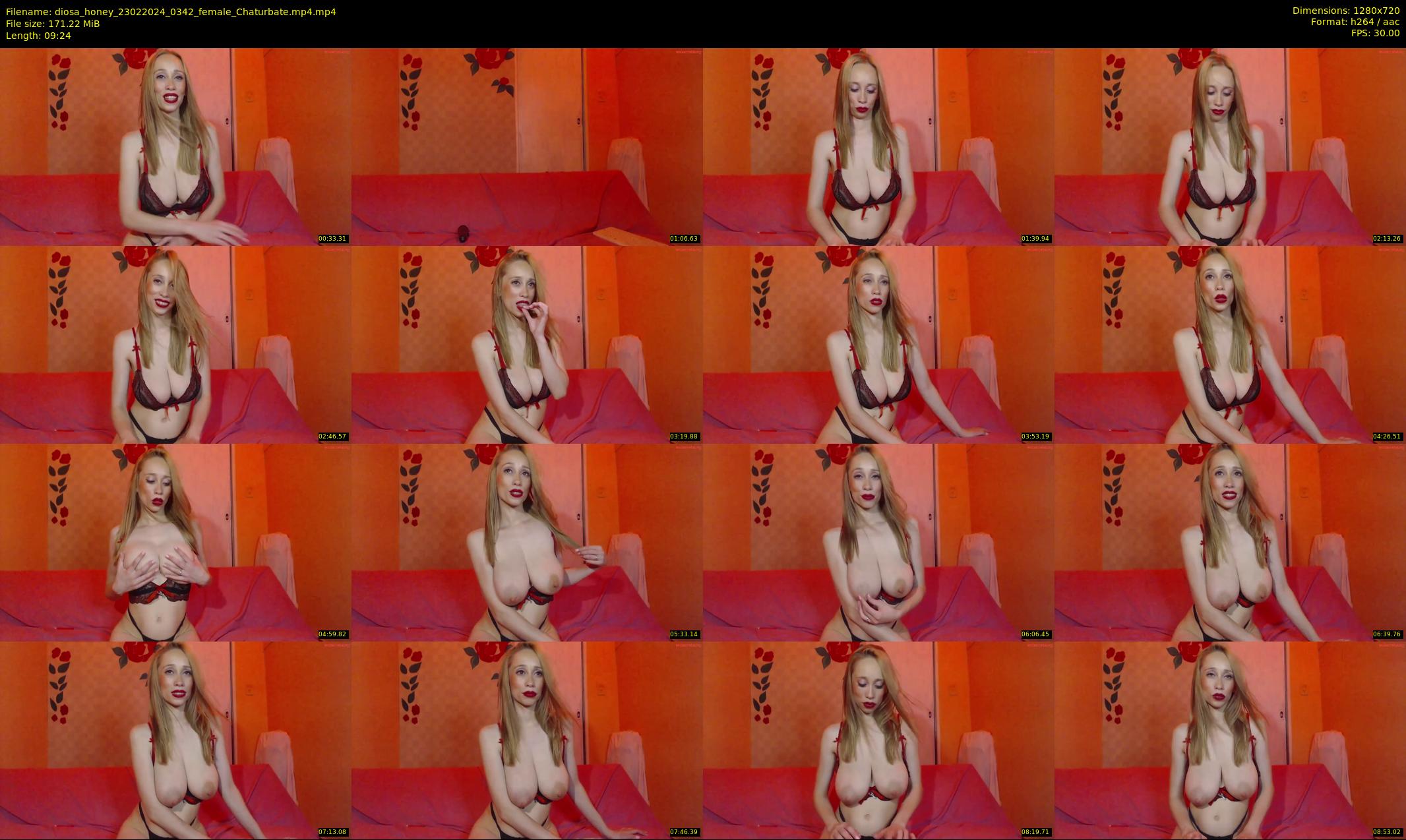 diosa_honey — 10 minute Chaturbate female cam show recording, 720p, Feb 23, 2024