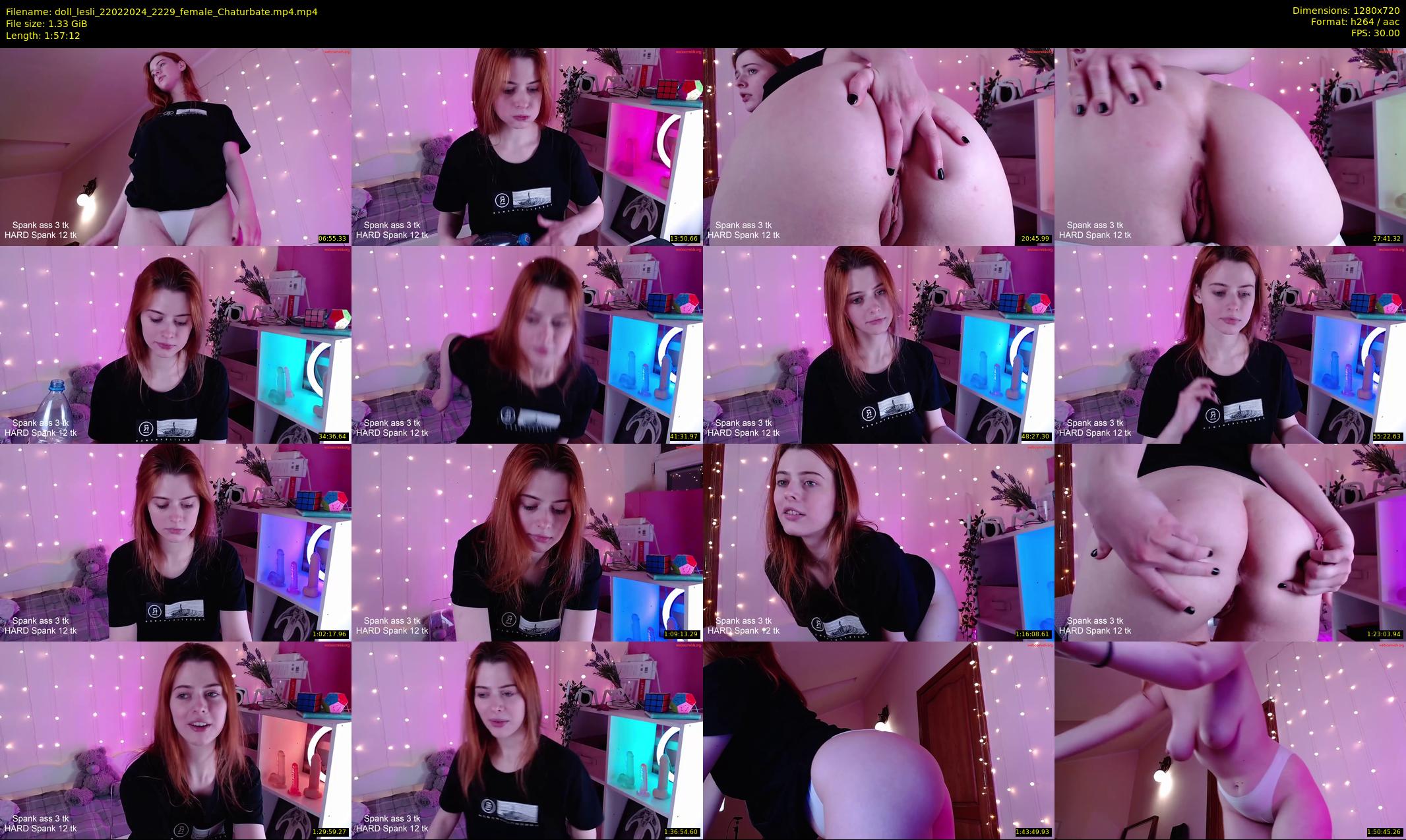 doll_lesli — 118 minute Chaturbate female cam show recording, 720p, Feb 22, 2024