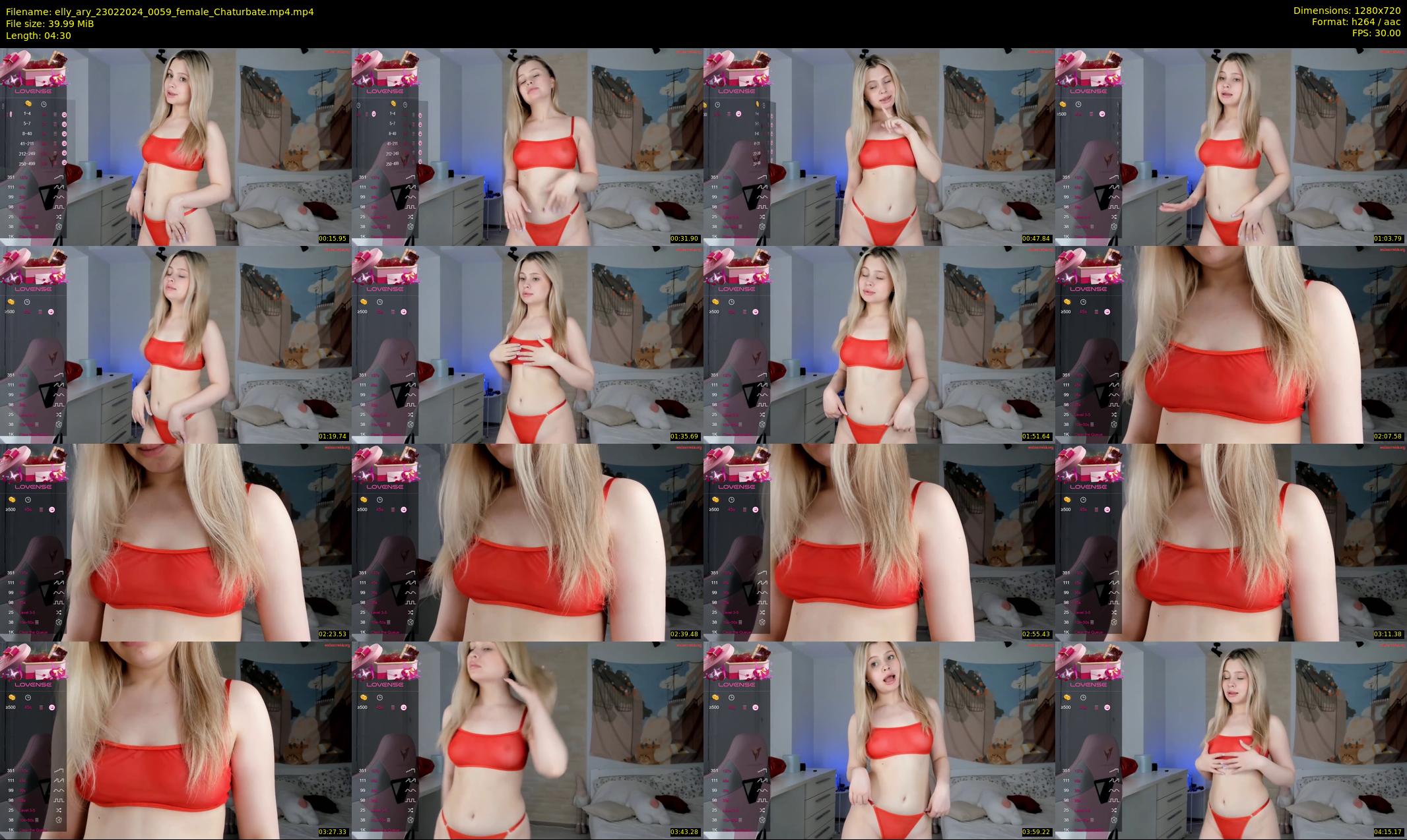 elly_ary — 5 minute Chaturbate female cam show recording, 720p, Feb 23, 2024