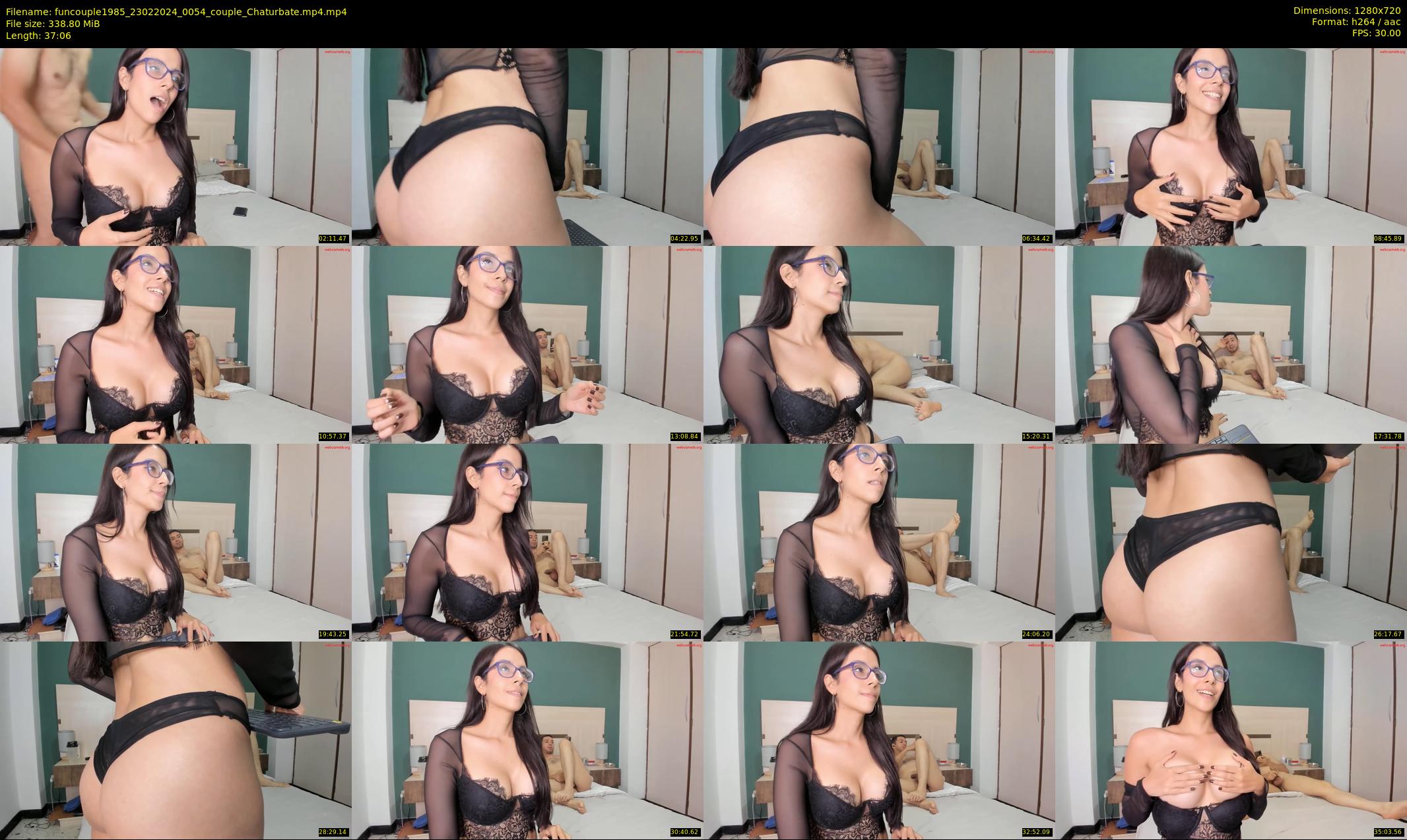 funcouple1985 — 38 minute Chaturbate couple cam show recording, 720p, Feb 23, 2024