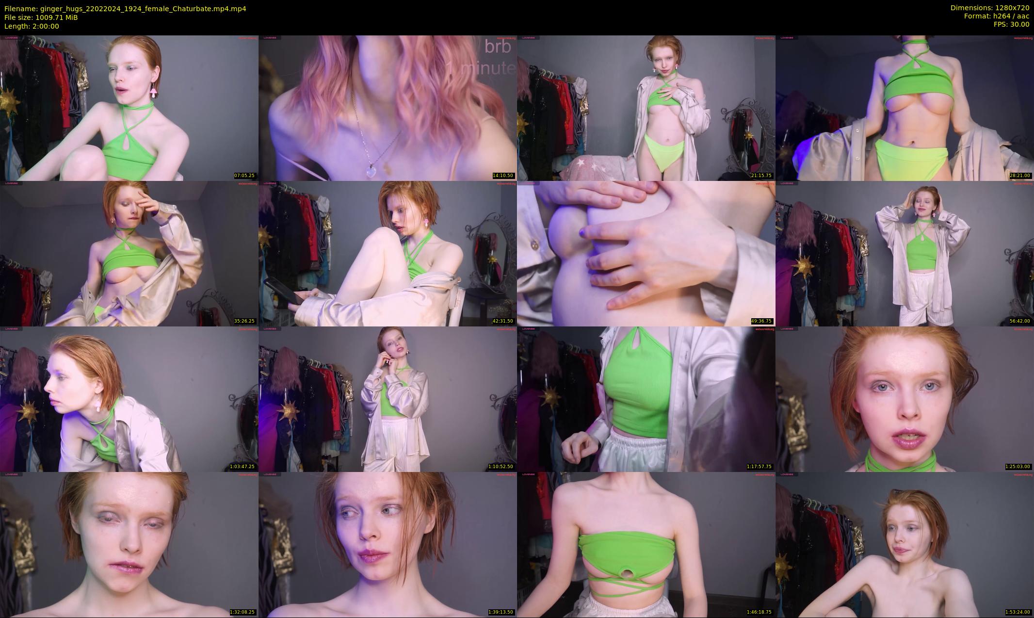 ginger_hugs — 120 minute Chaturbate female cam show recording, 720p, Feb 22, 2024