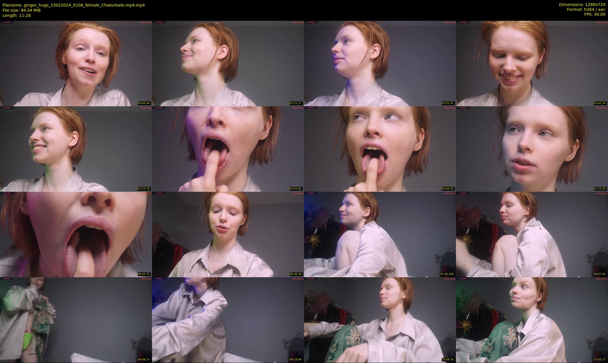 ginger_hugs — 12 minute Chaturbate female cam show recording, 720p, Feb 23, 2024