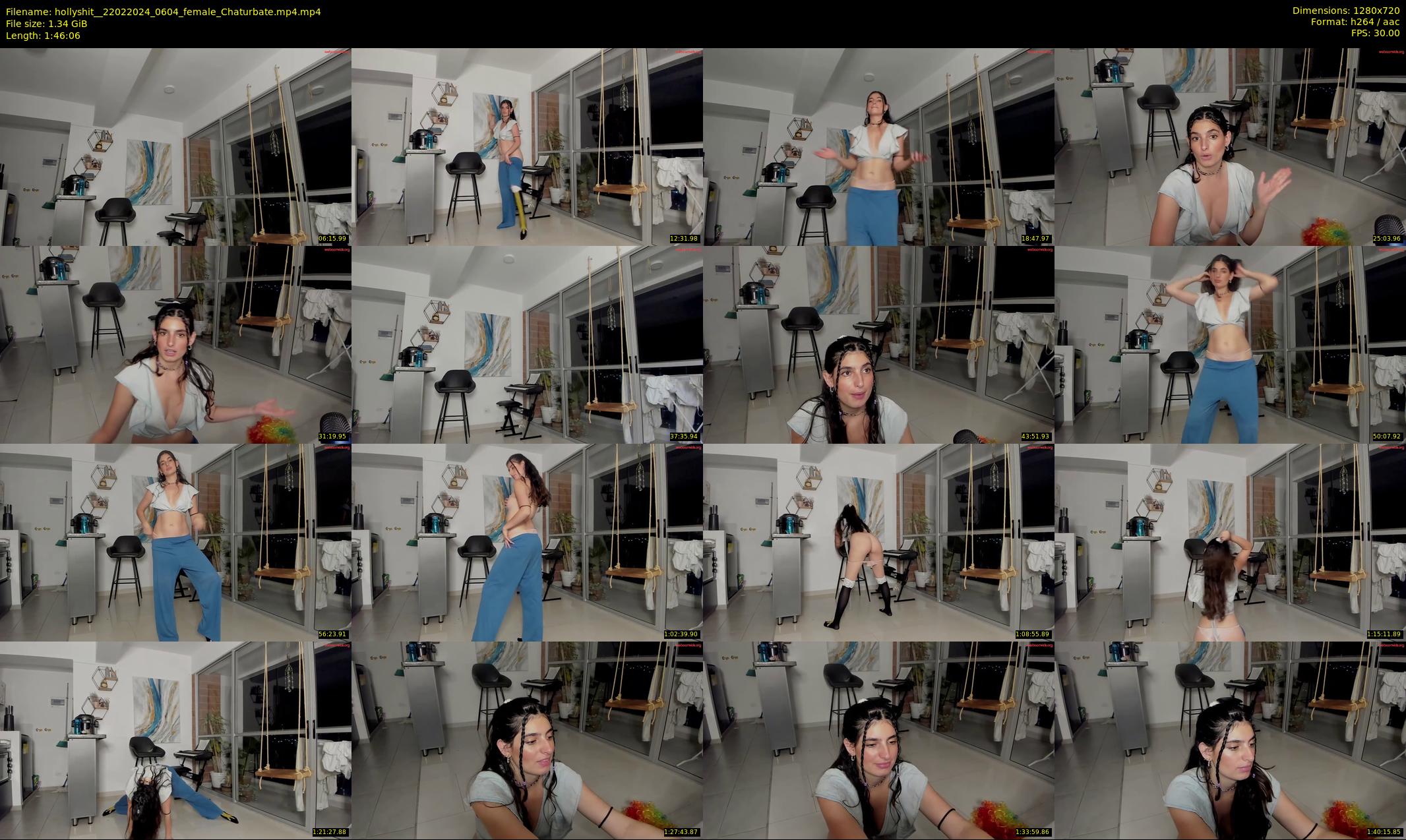 hollyshit_ — 107 minute Chaturbate female cam show recording, 720p, Feb 22, 2024