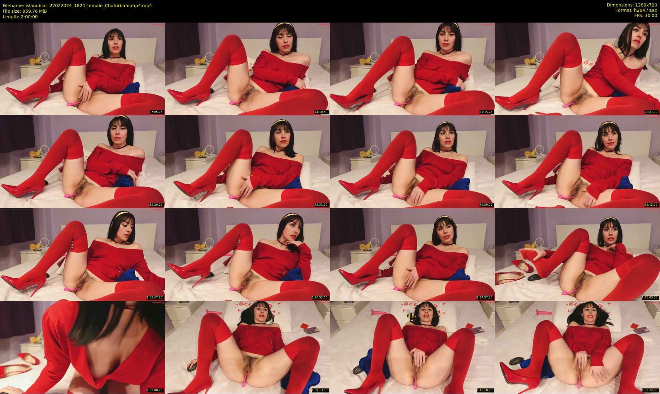 islanublar — 120 minute Chaturbate female cam show recording, 720p, Feb 22, 2024