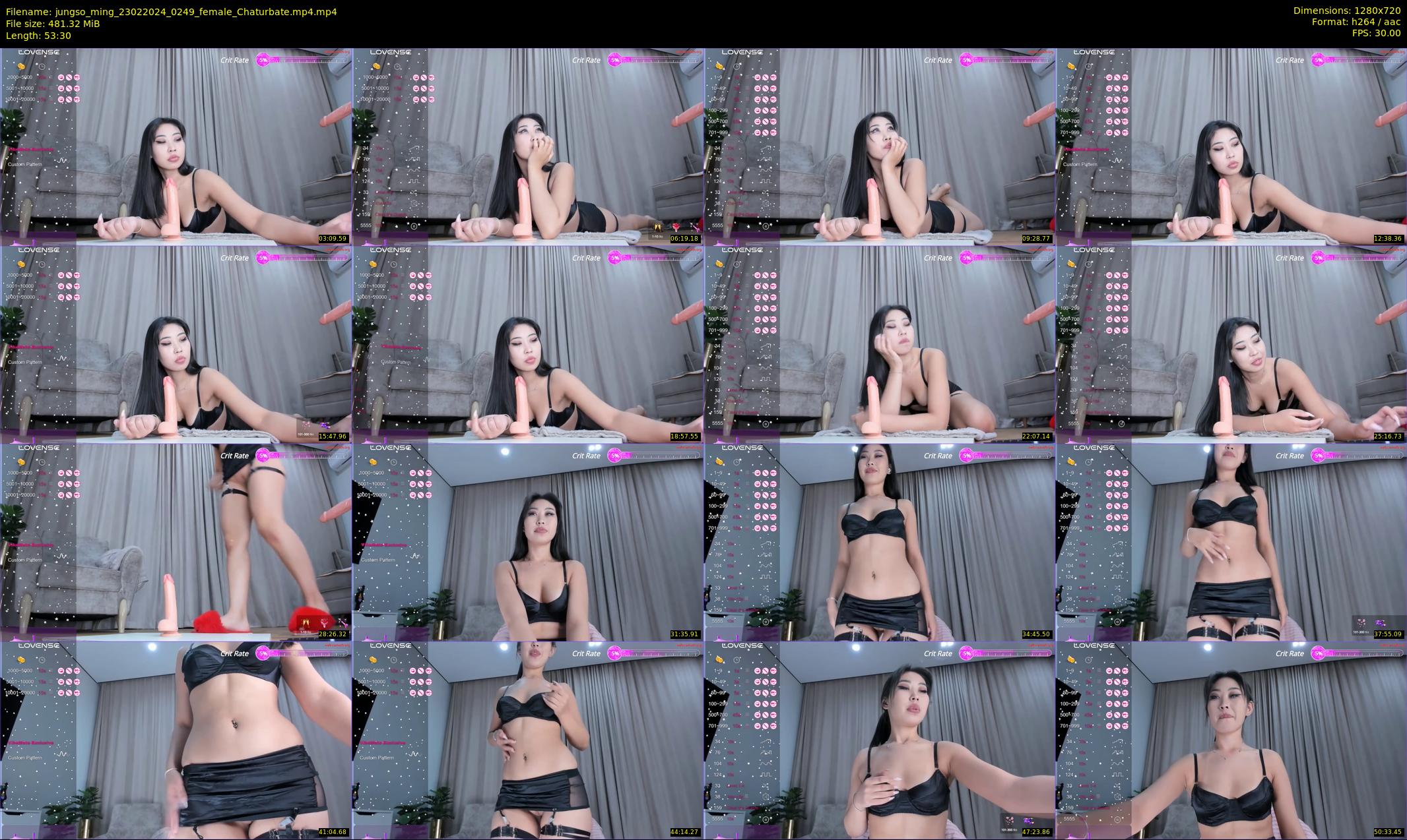 jungso_ming — 54 minute Chaturbate female cam show recording, 720p, Feb 23, 2024