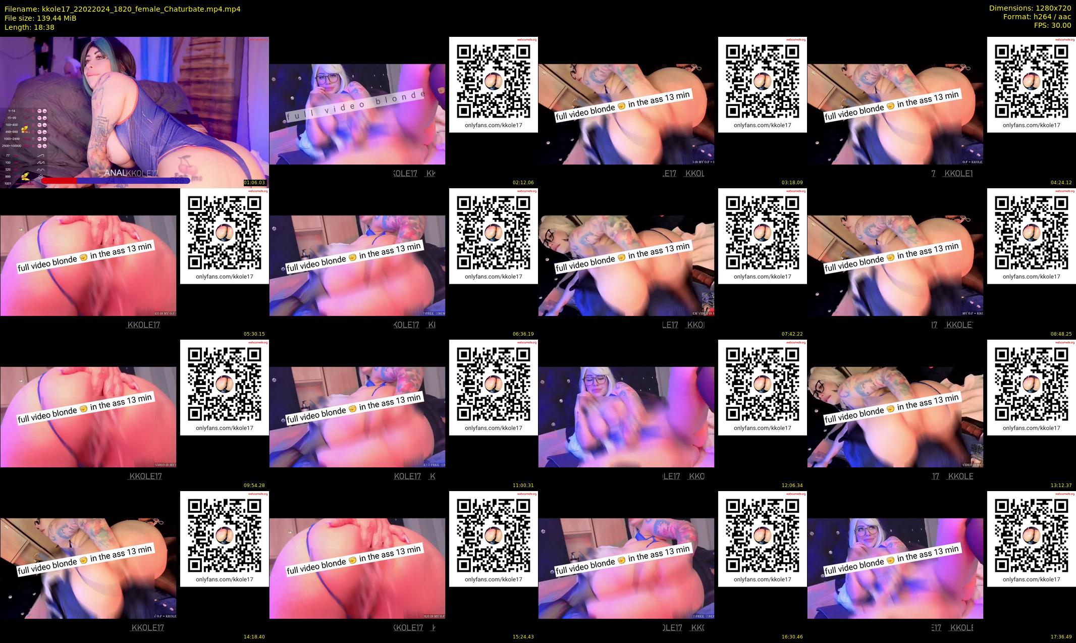 kkole17 — 19 minute Chaturbate female cam show recording, 720p, Feb 22, 2024