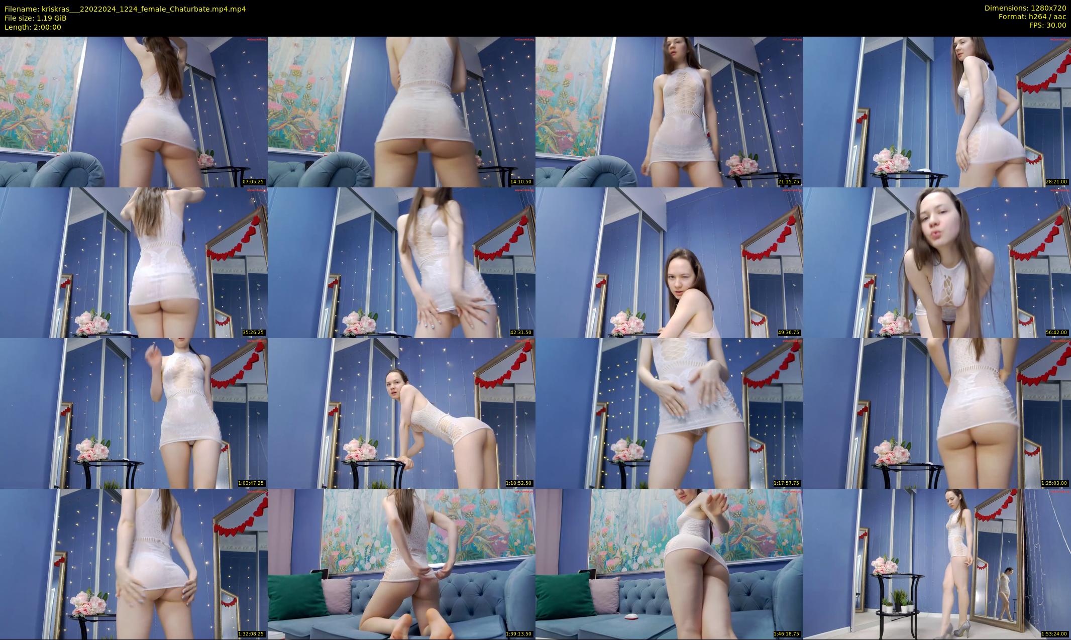 kriskras__ — 120 minute Chaturbate female cam show recording, 720p, Feb 22, 2024