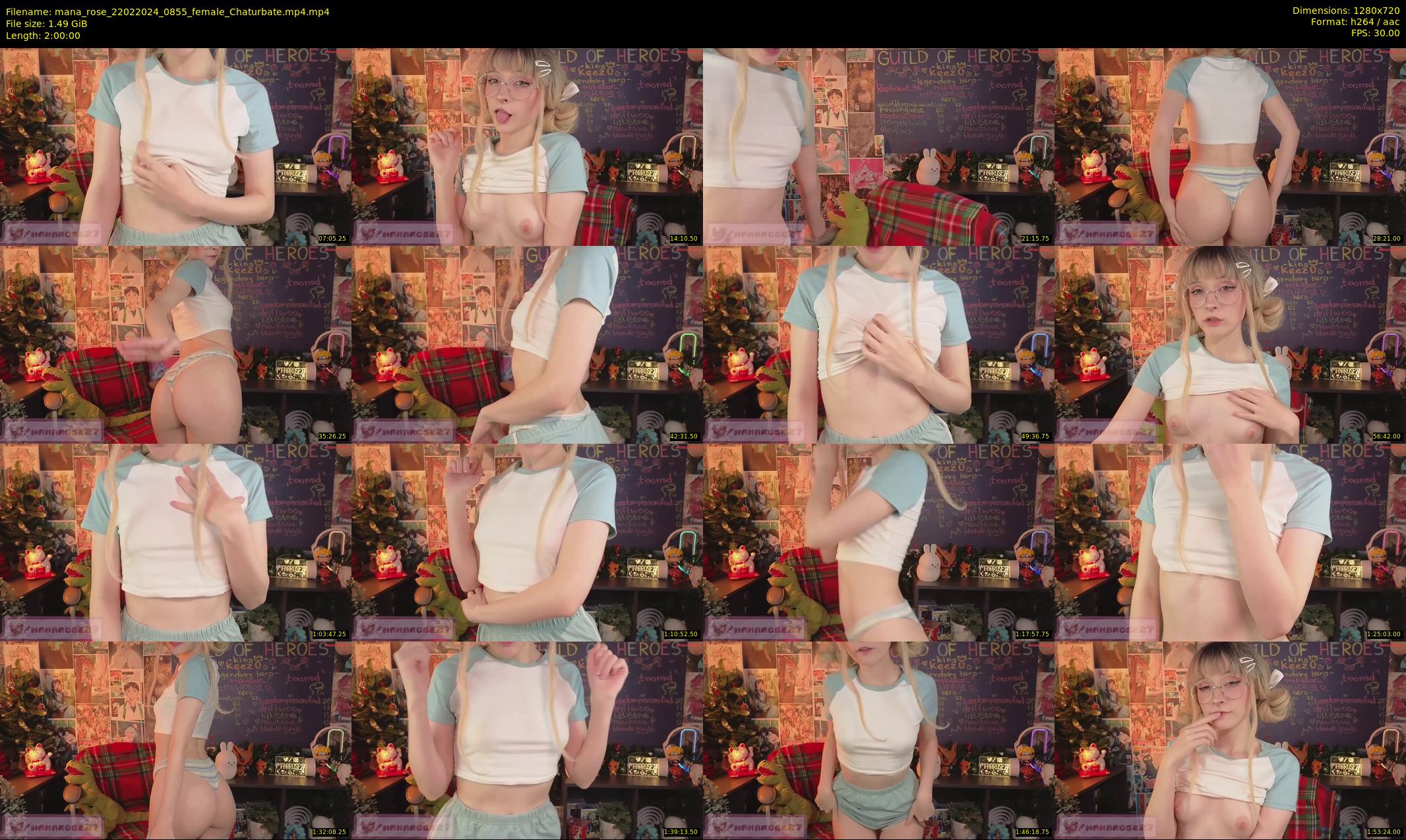 mana_rose — 120 minute Chaturbate female cam show recording, 720p, Feb 22, 2024