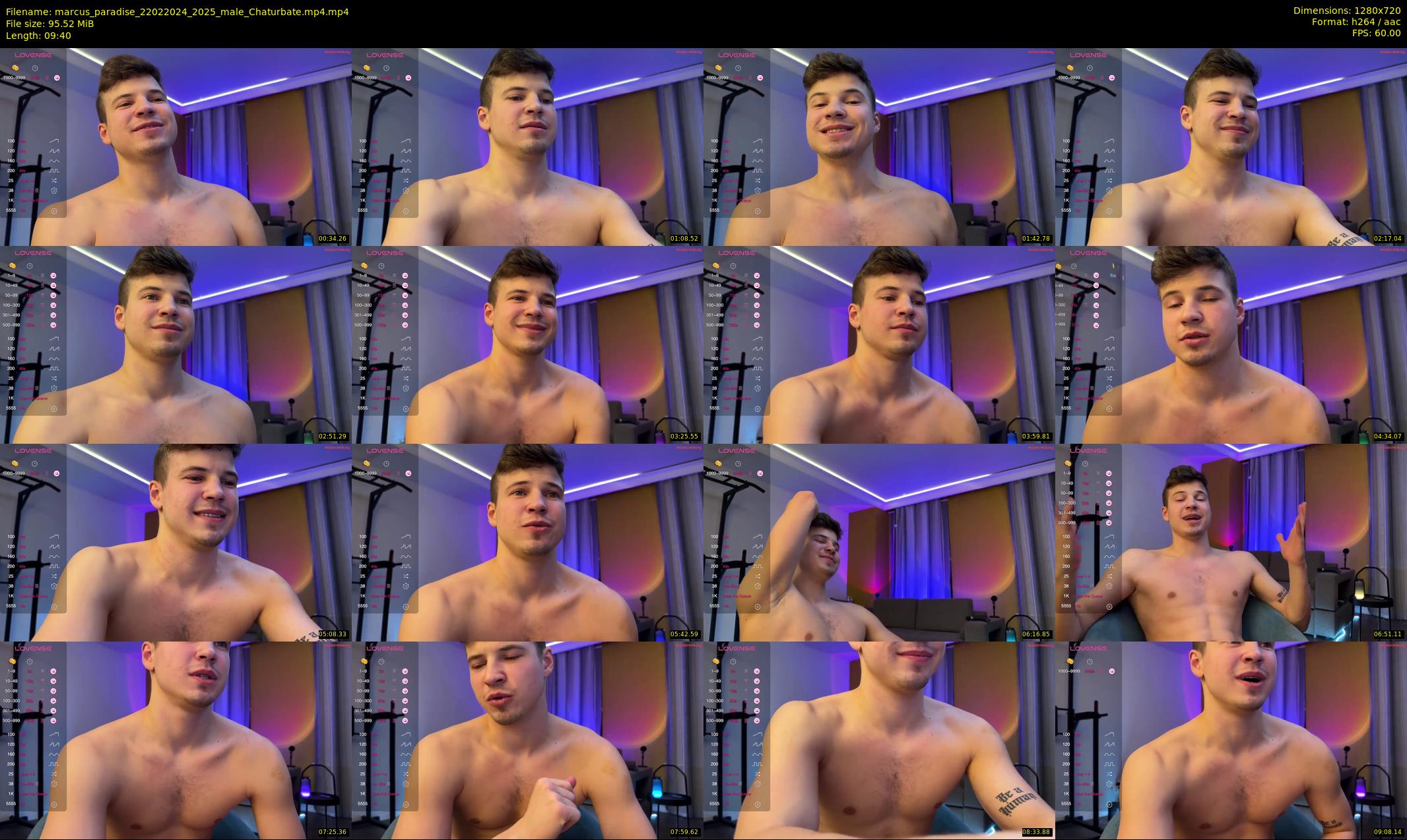 marcus_paradise — 10 minute Chaturbate male cam show recording, 720p, Feb 22, 2024