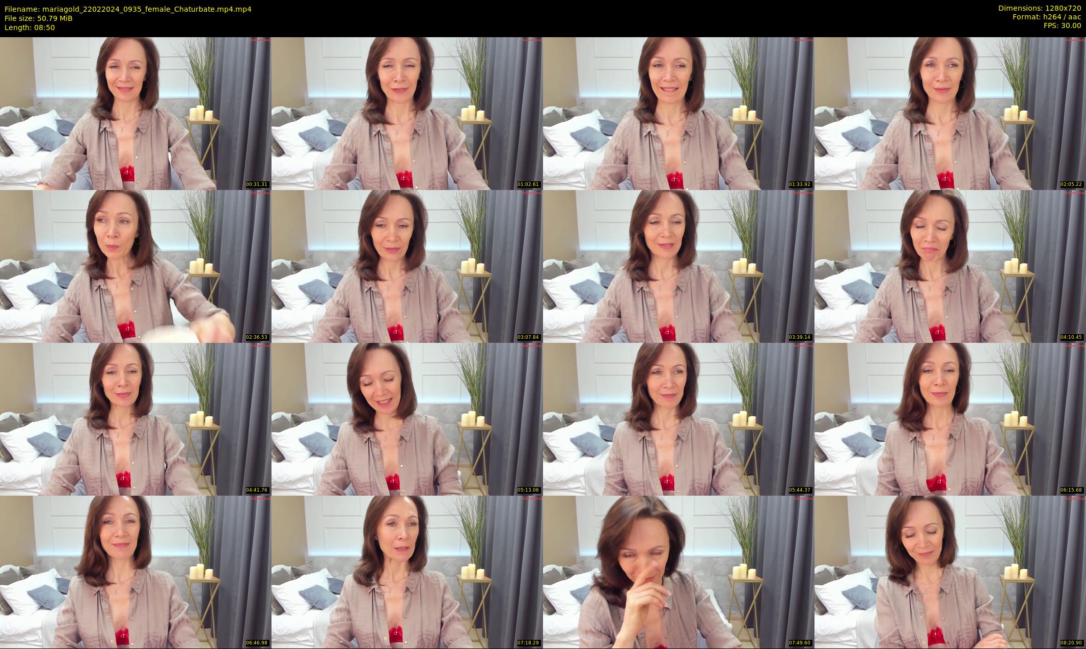 mariagold — 9 minute Chaturbate female cam show recording, 720p, Feb 22, 2024
