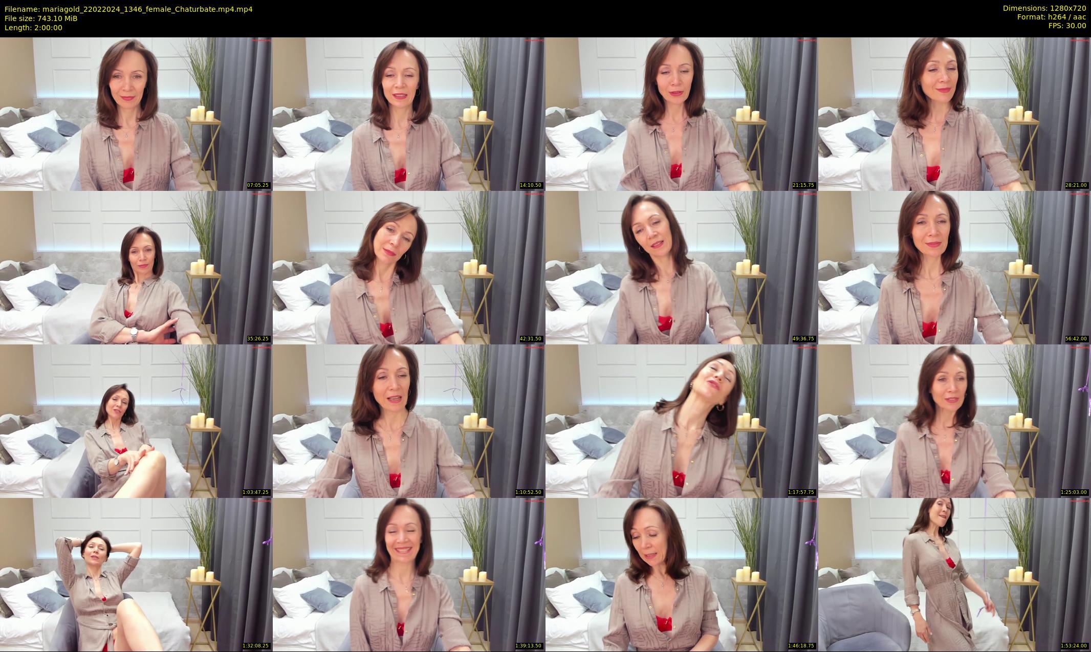 mariagold — 120 minute Chaturbate female cam show recording, 720p, Feb 22, 2024