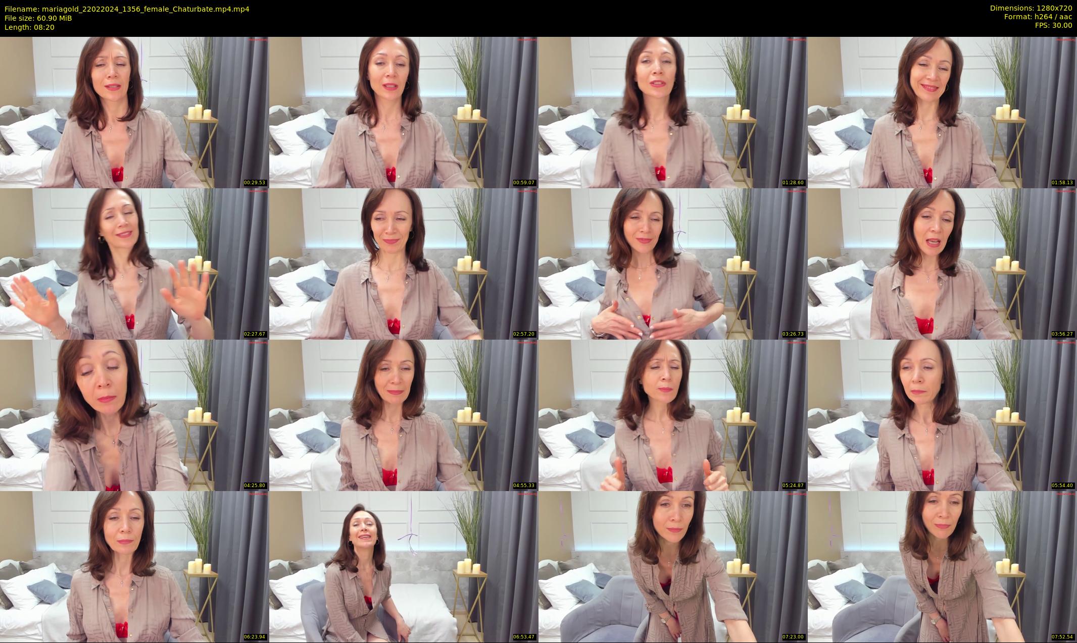 mariagold — 9 minute Chaturbate female cam show recording, 720p, Feb 22, 2024