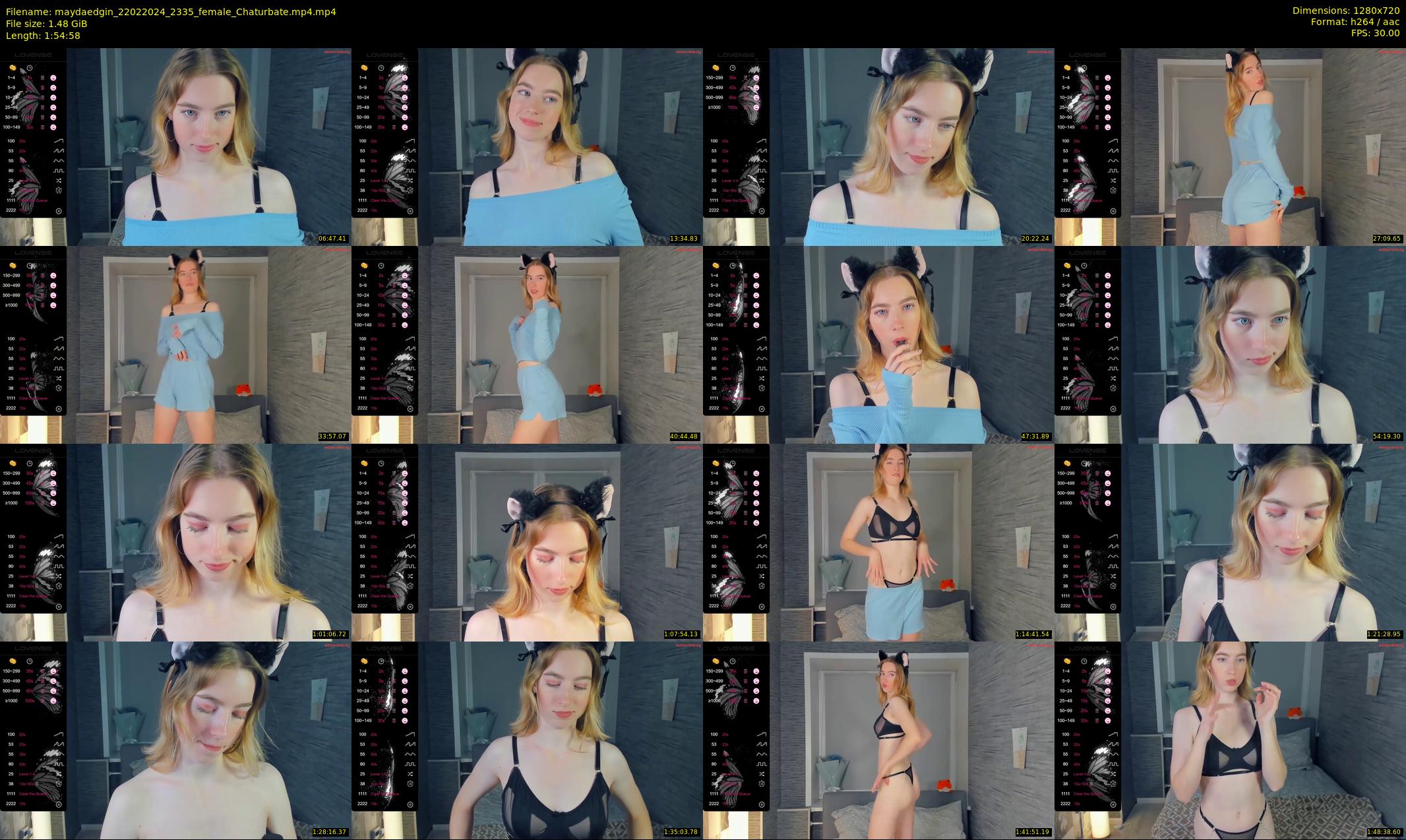 maydaedgin — 115 minute Chaturbate female cam show recording, 720p, Feb 22, 2024