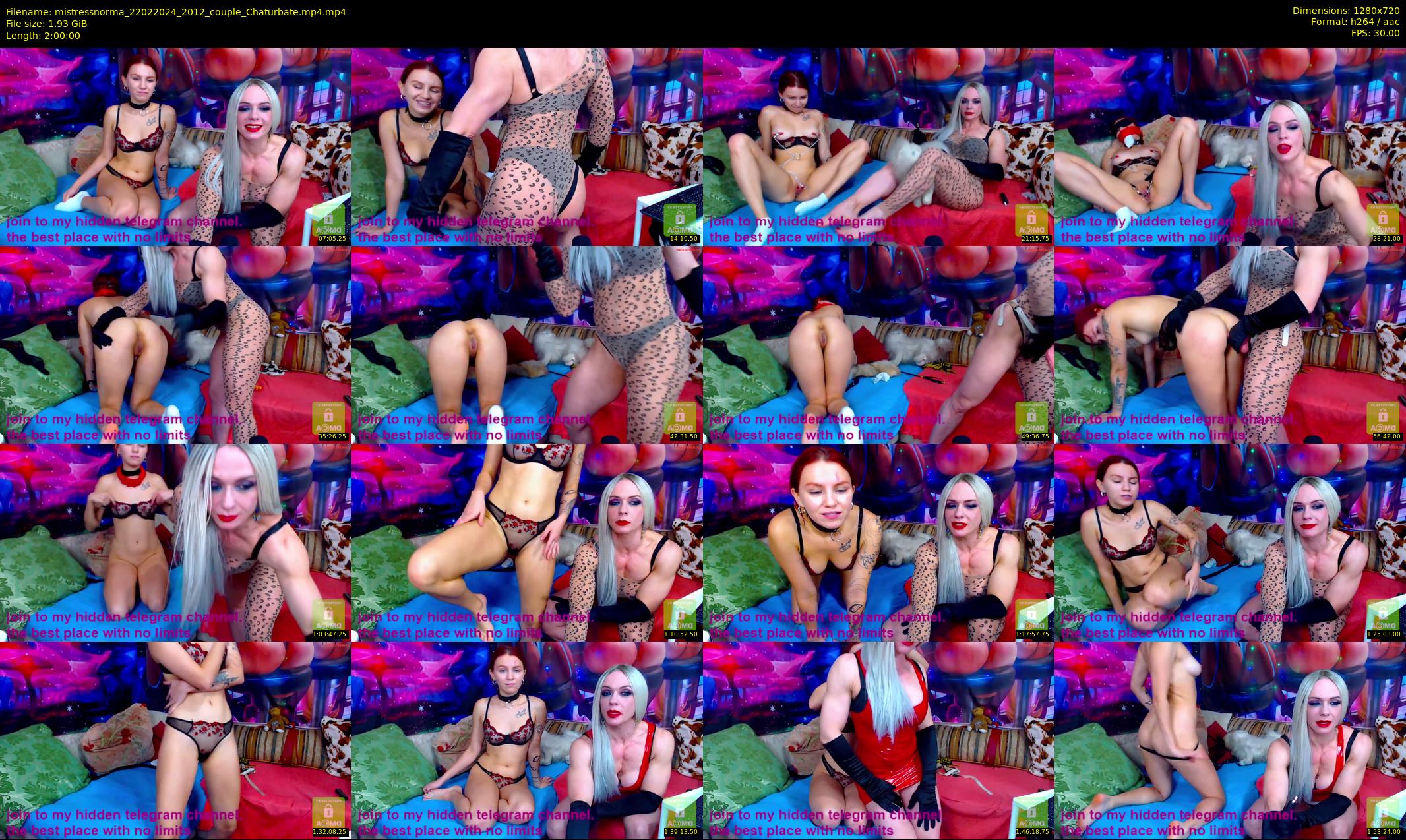 mistressnorma — 120 minute Chaturbate female cam show recording, 720p, Feb 22, 2024