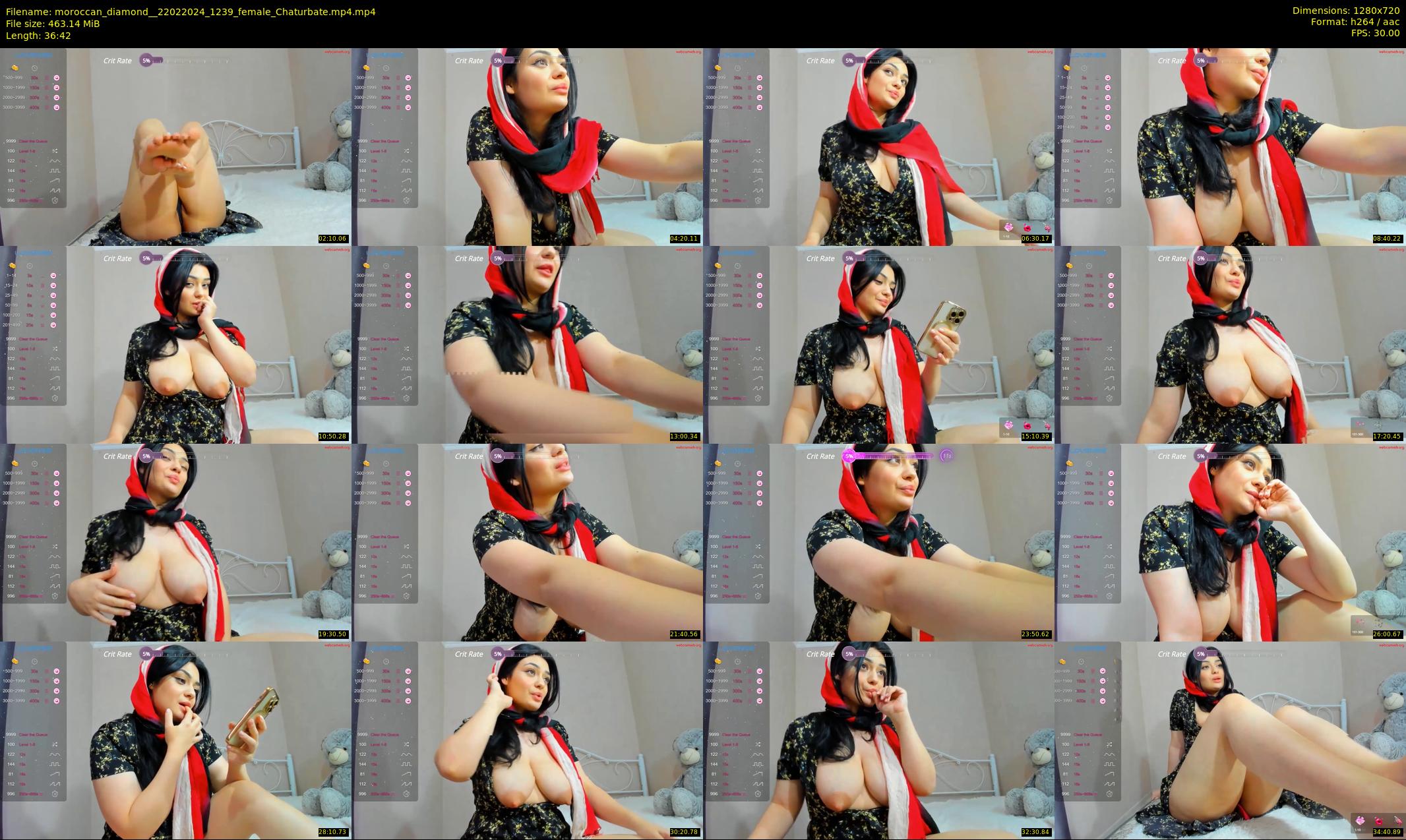 moroccan_diamond_ — 37 minute Chaturbate female cam show recording, 720p, Feb 22, 2024