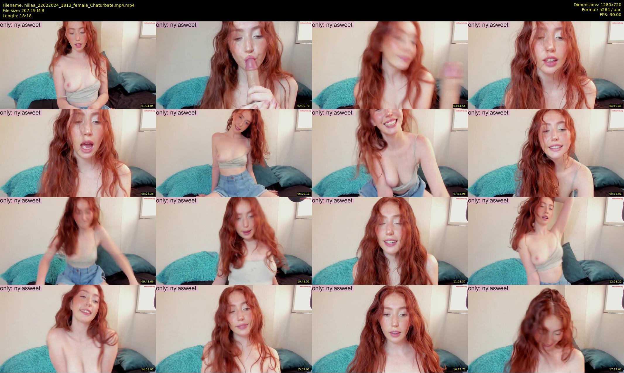 niilaa — 19 minute Chaturbate female cam show recording, 720p, Feb 22, 2024