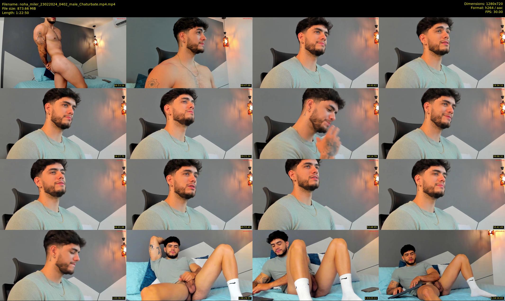 noha_miler — 83 minute Chaturbate male cam show recording, 720p, Feb 23, 2024