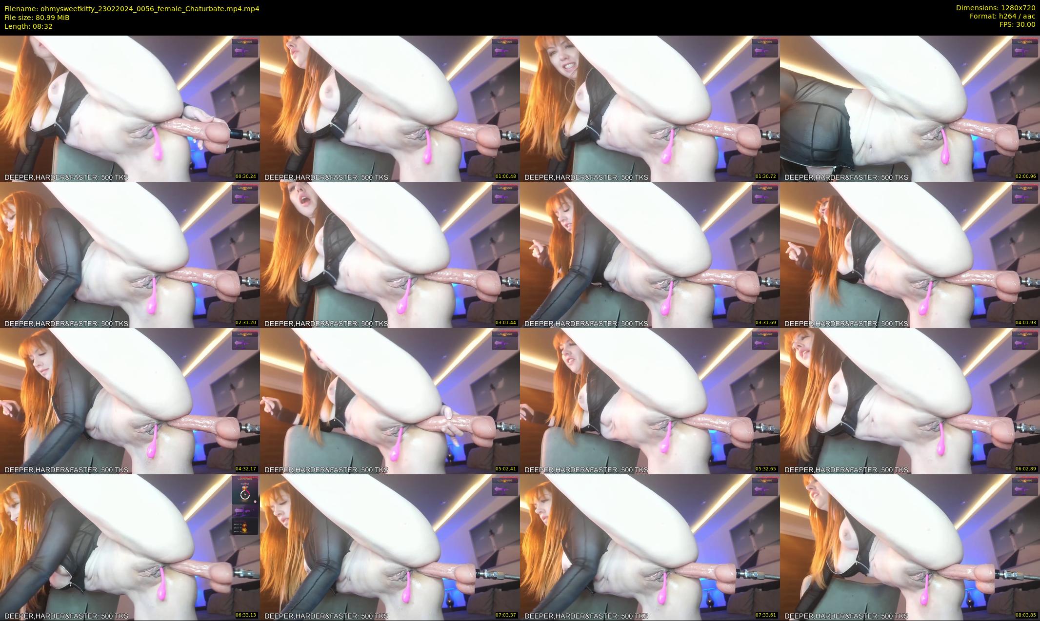ohmysweetkitty — 9 minute Chaturbate female cam show recording, 720p, Feb 23, 2024
