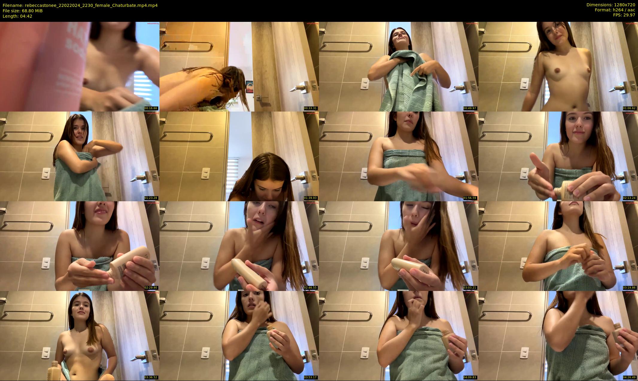 rebeccastonee — 5 minute Chaturbate female cam show recording, 720p, Feb 22, 2024