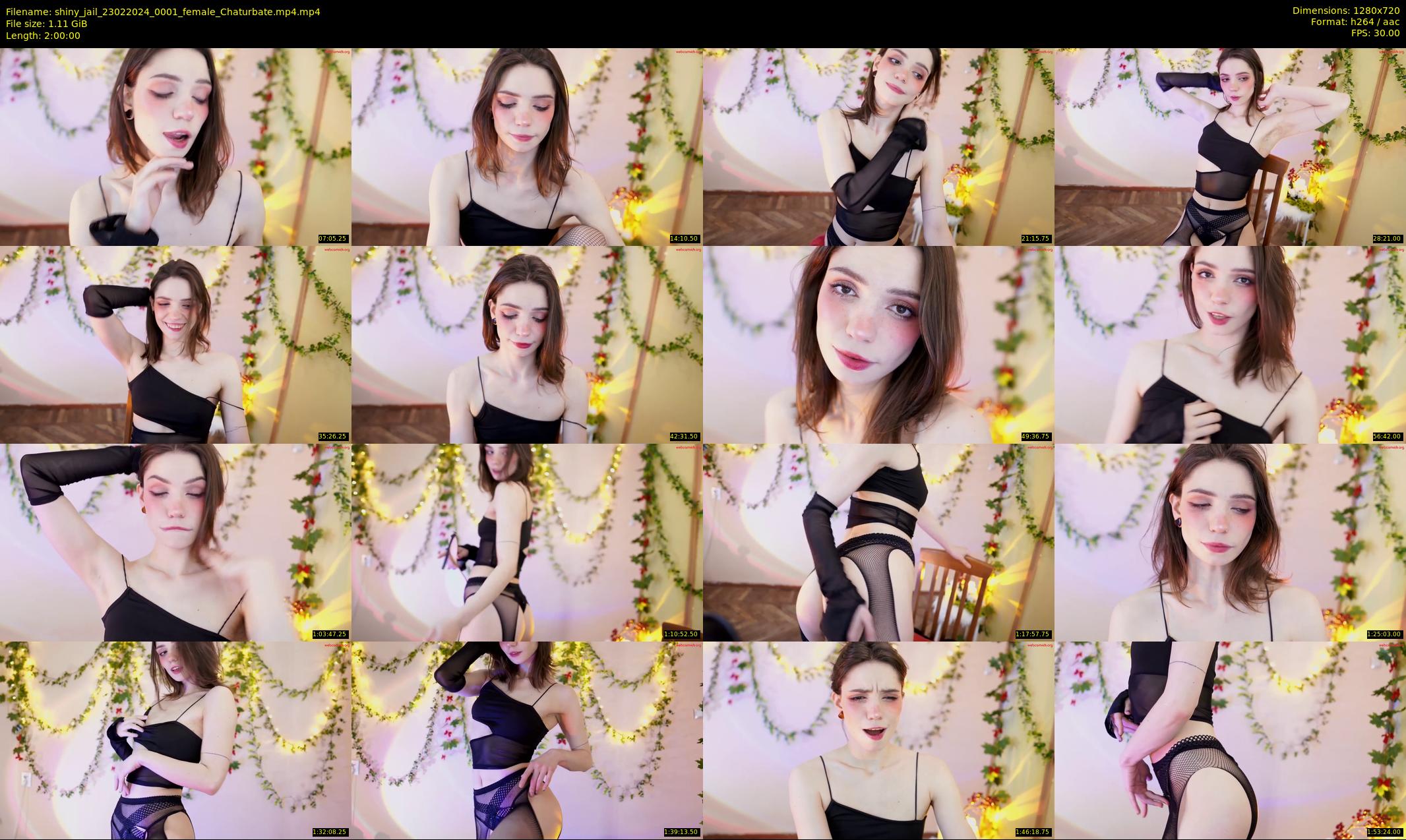 shiny_jail — 120 minute Chaturbate female cam show recording, 720p, Feb 23, 2024