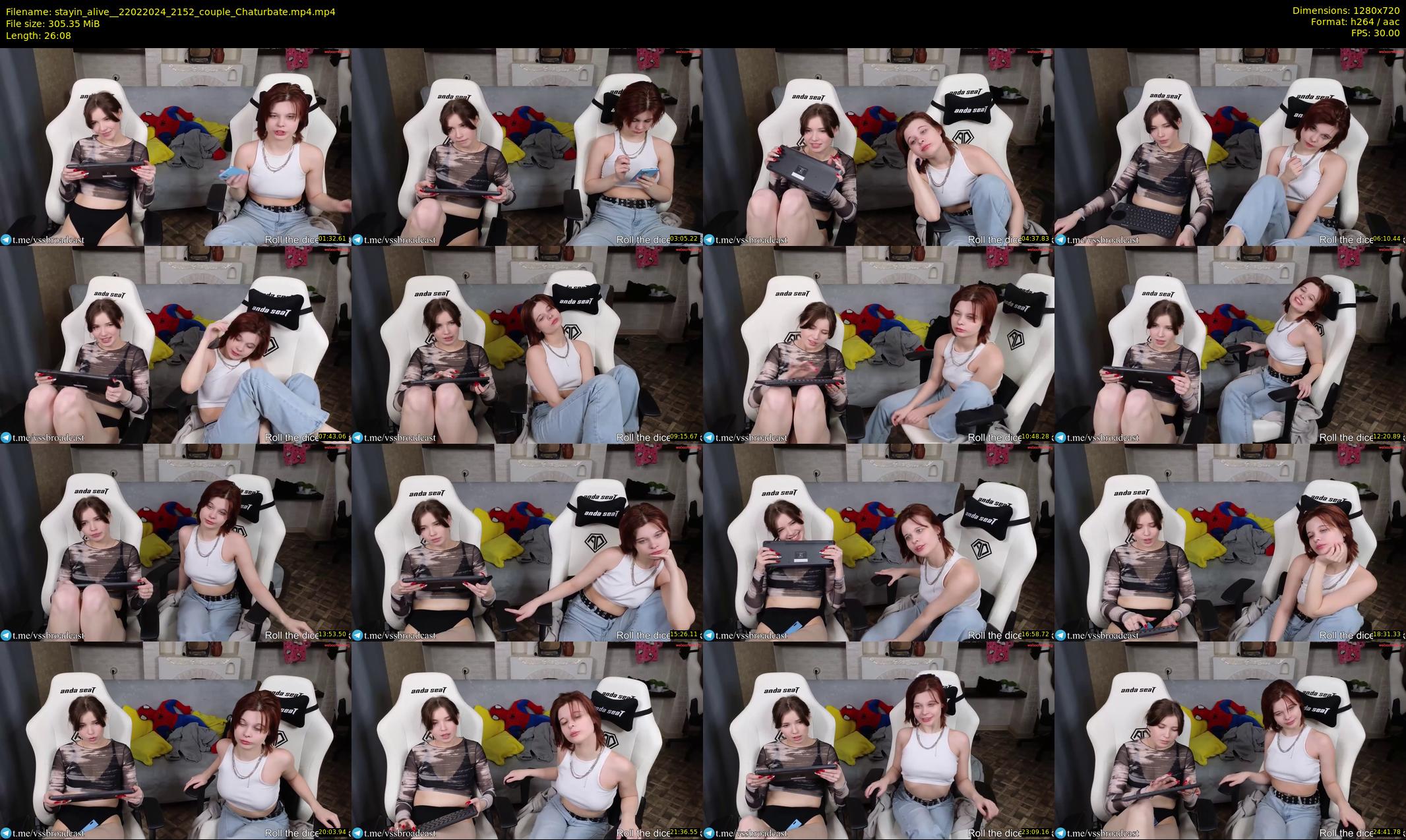 stayin_alive_ — 27 minute Chaturbate couple cam show recording, 720p, Feb 22, 2024