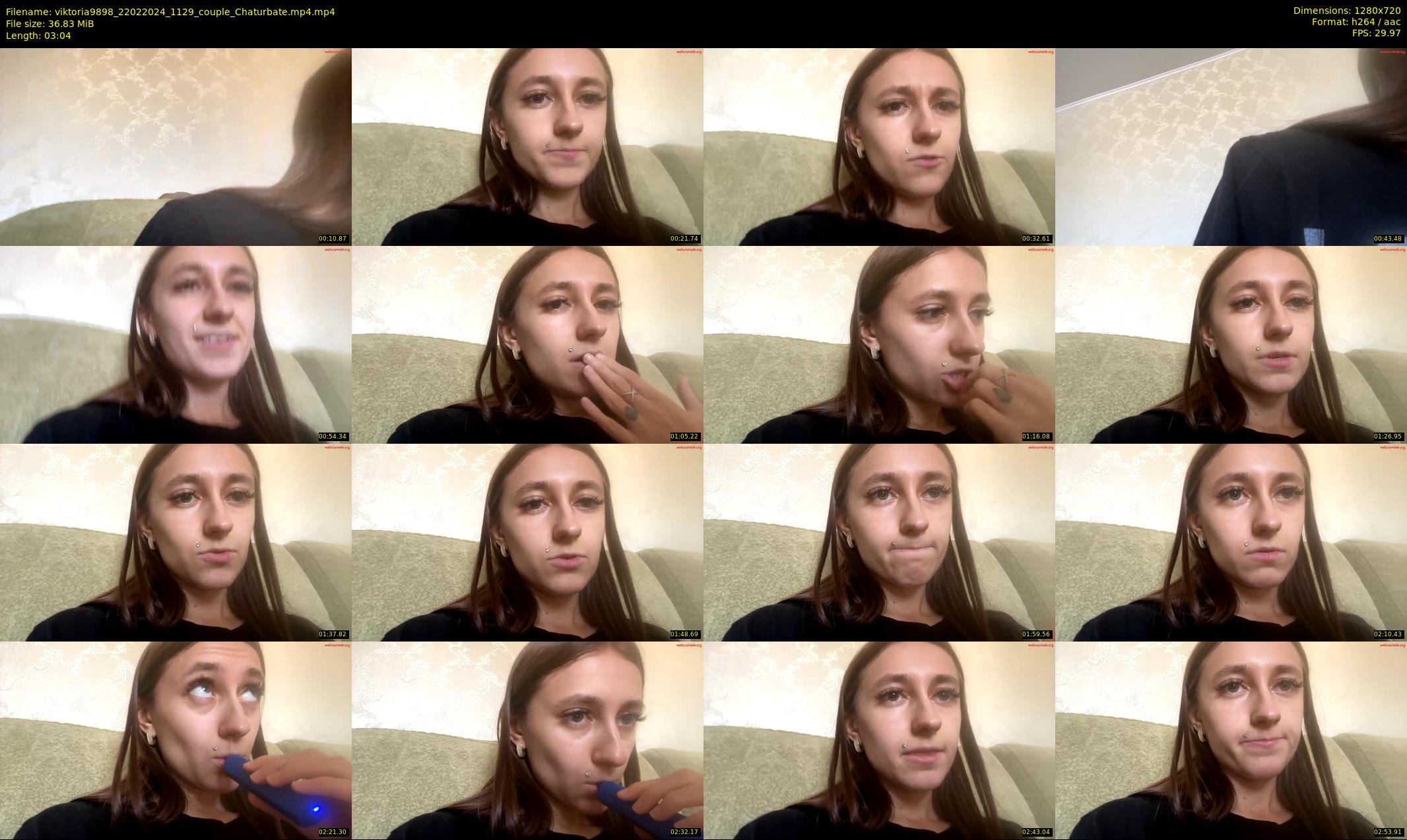 viktoria9898 — 4 minute Chaturbate couple cam show recording, 720p, Feb 22, 2024