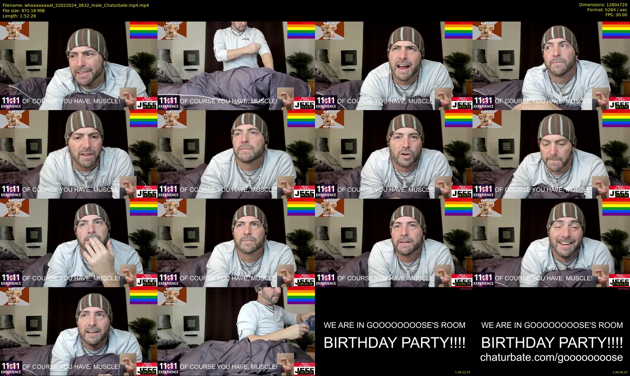whaaaaaaaat — 113 minute Chaturbate couple cam show recording, 720p, Feb 22, 2024