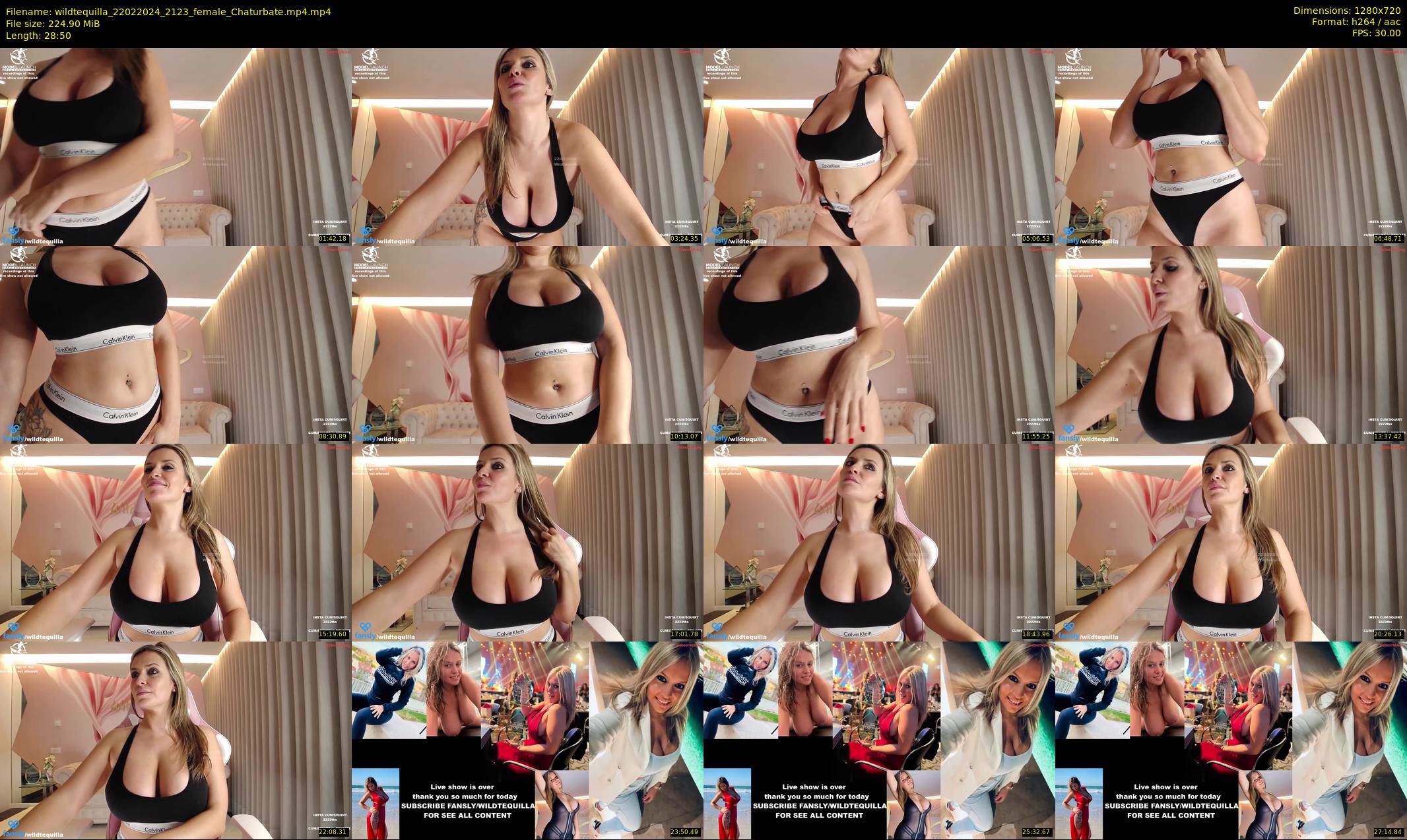 wildtequilla — 29 minute Chaturbate couple cam show recording, 720p, Feb 22, 2024