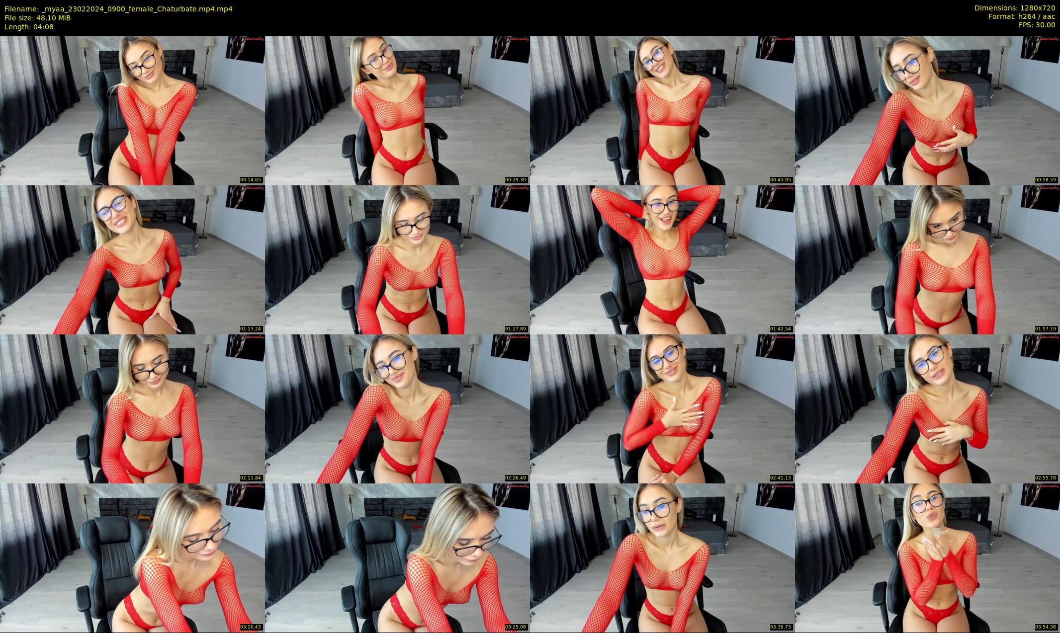 _myaa — 5 minute Chaturbate female cam show recording, 720p, Feb 23, 2024