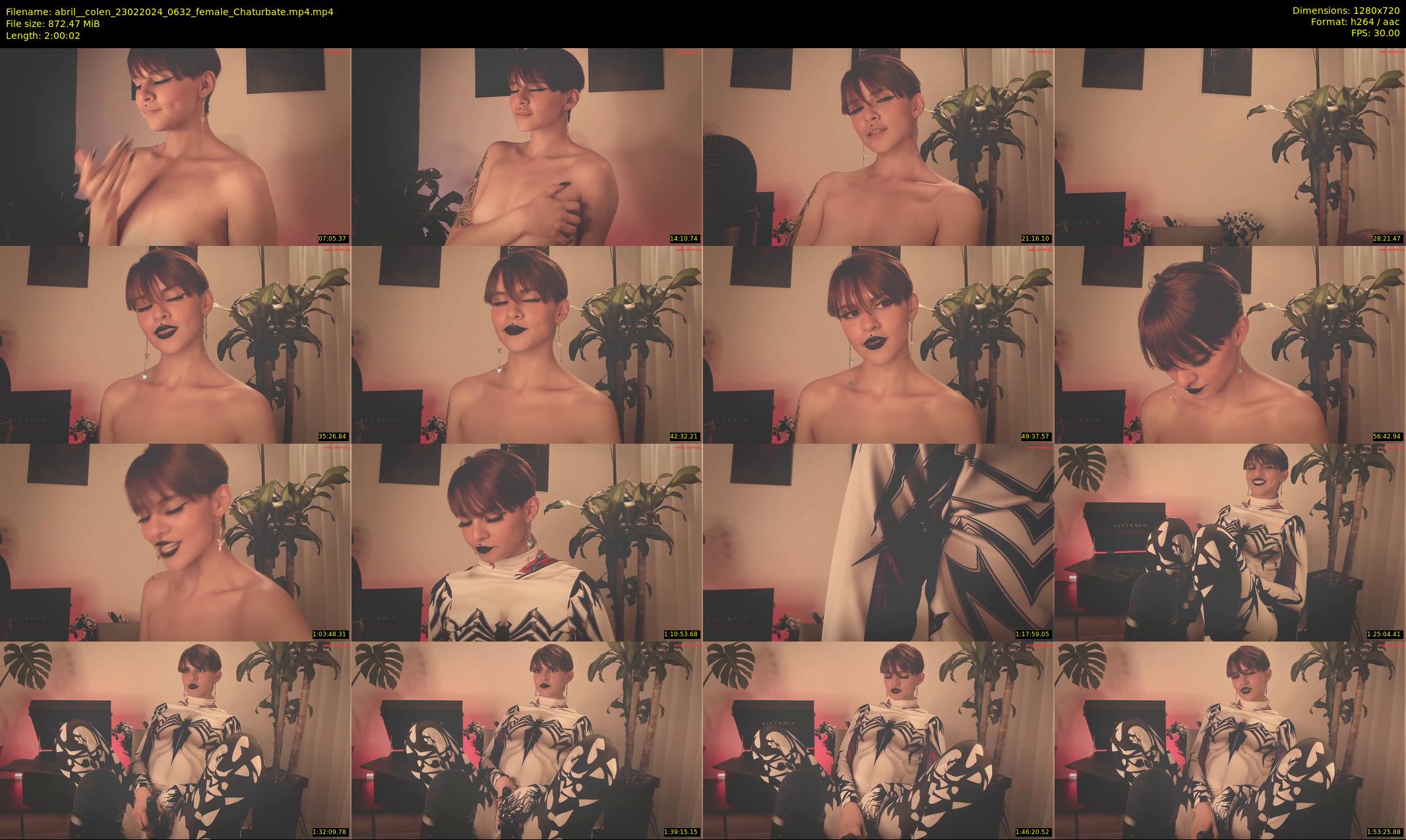 abril__colen — 121 minute Chaturbate female cam show recording, 720p, Feb 23, 2024