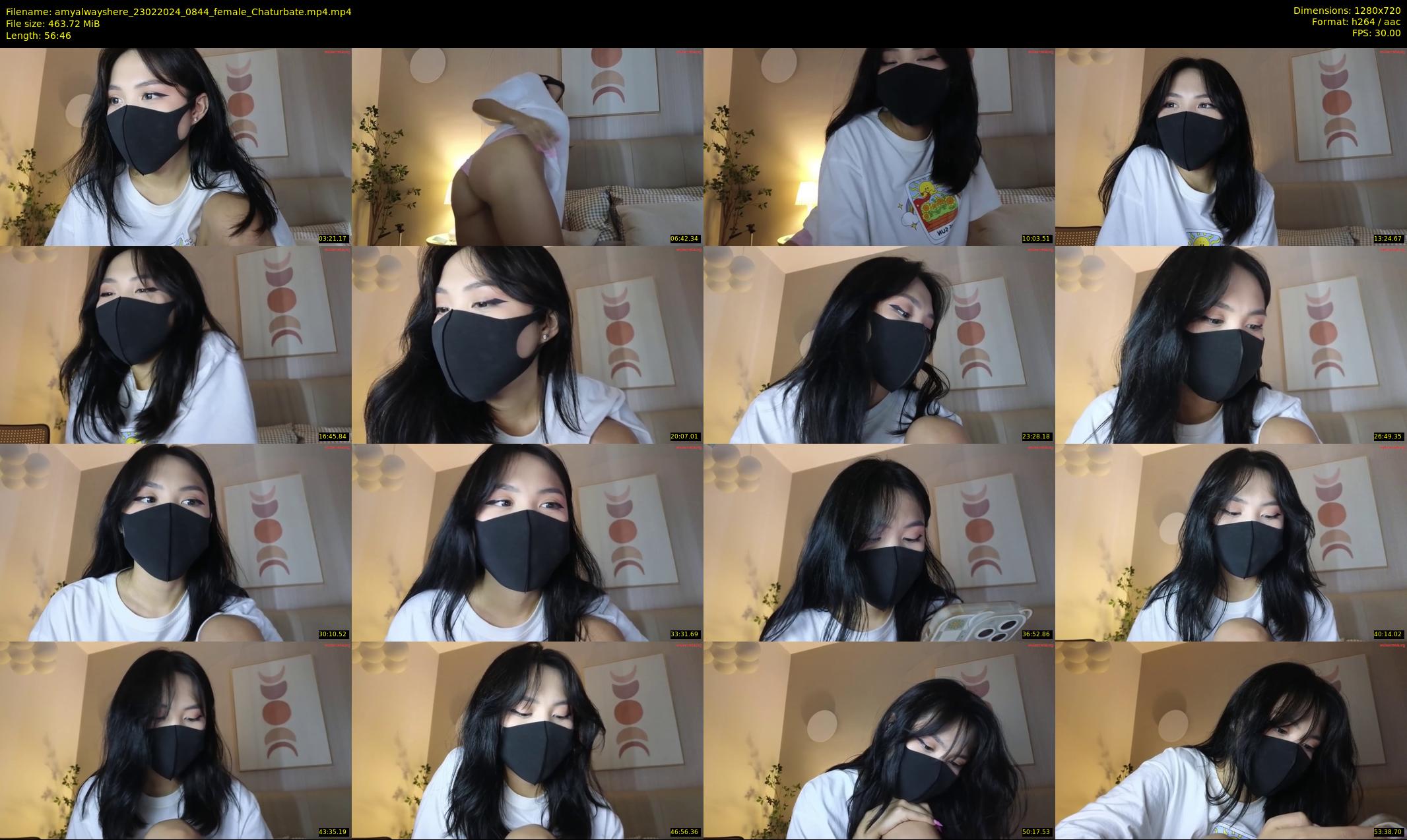 amyalwayshere — 57 minute Chaturbate female cam show recording, 720p, Feb 23, 2024