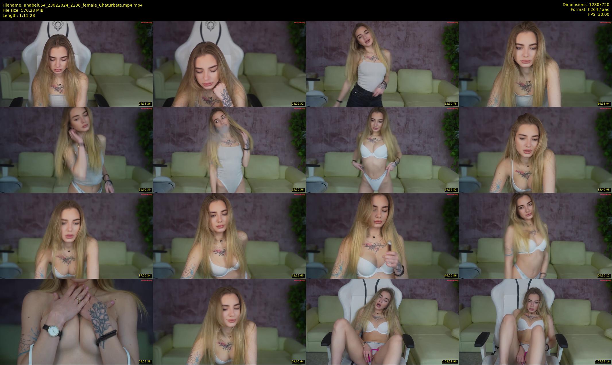 anabel054 — 72 minute Chaturbate female cam show recording, 720p, Feb 23, 2024