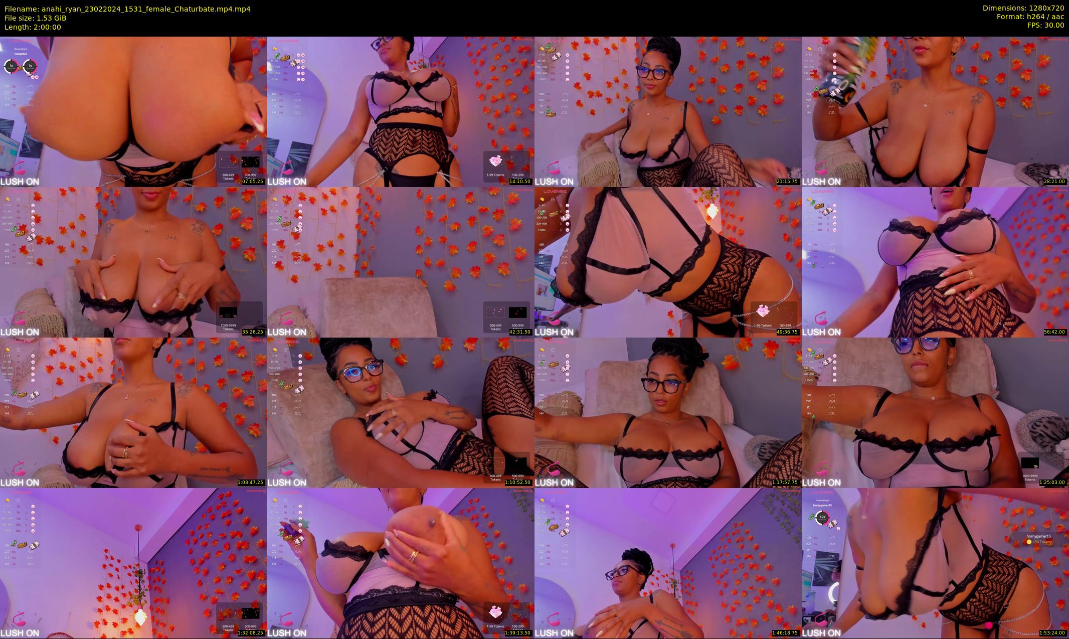 anahi_ryan — 120 minute Chaturbate female cam show recording, 720p, Feb 23, 2024