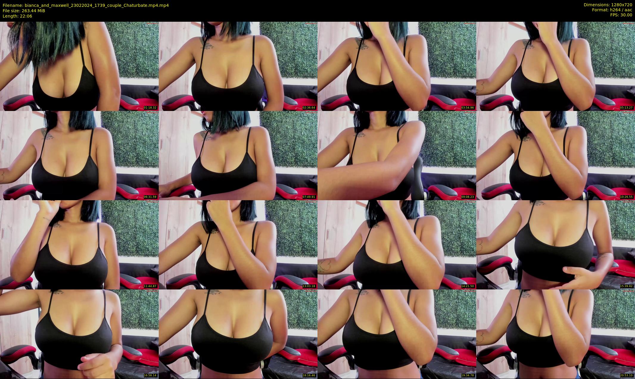 bianca_and_maxwell — 23 minute Chaturbate couple cam show recording, 720p, Feb 23, 2024