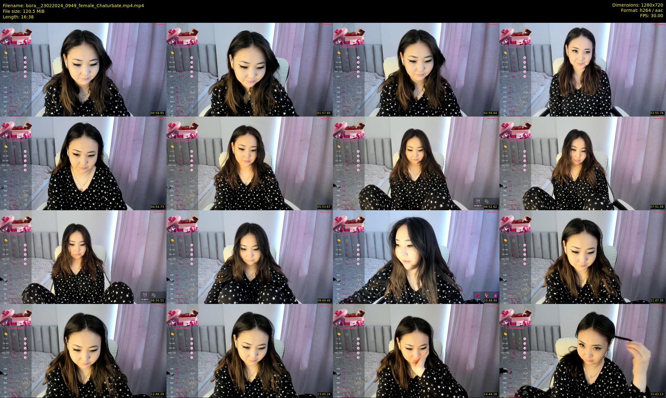 bora_ — 17 minute Chaturbate female cam show recording, 720p, Feb 23, 2024