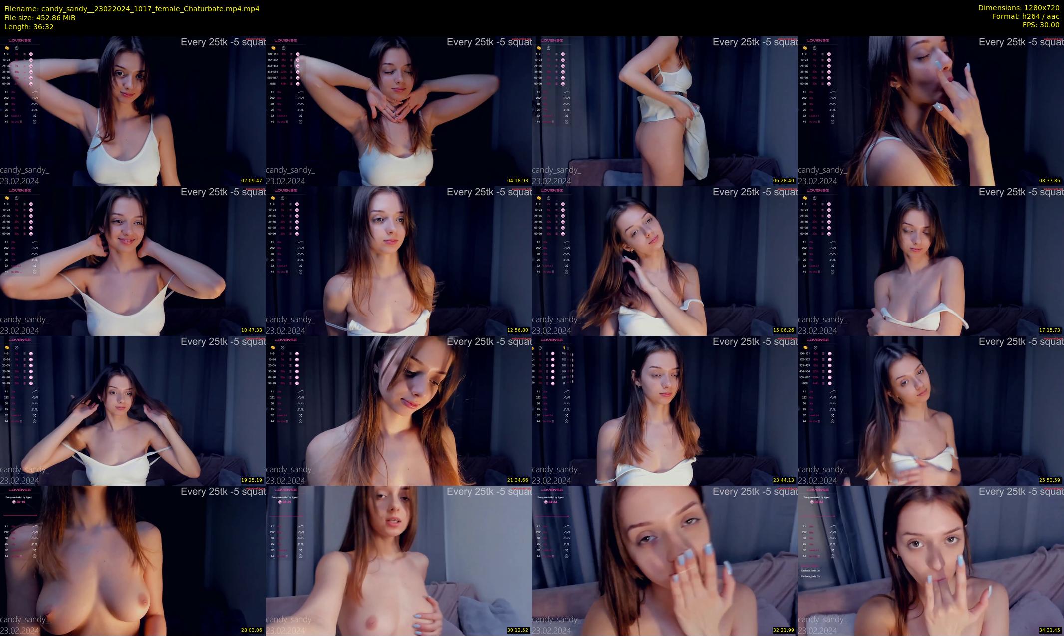 candy_sandy_ — 37 minute Chaturbate female cam show recording, 720p, Feb 23, 2024
