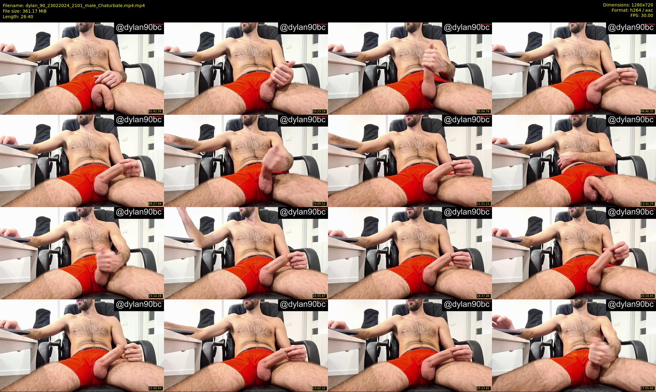 dylan_90 — 29 minute Chaturbate male cam show recording, 720p, Feb 23, 2024