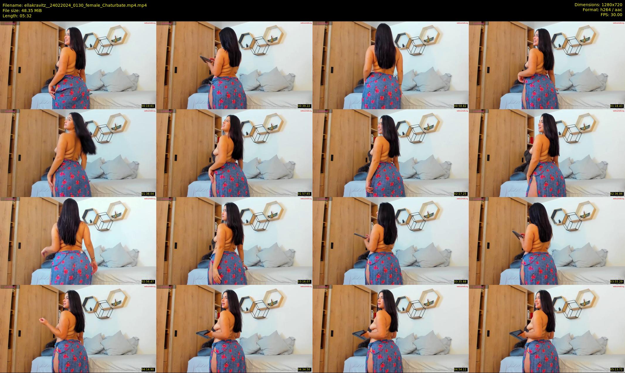 ellakravitz_ — 6 minute Chaturbate female cam show recording, 720p, Feb 24, 2024